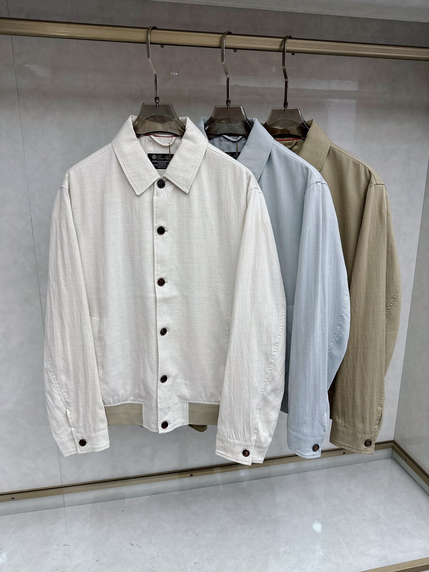 Loro piana 🆕🆕🆕【Loro Pina】诺悠翩雅 新品老钱风100%麻料夹克，轻商务的休闲之选