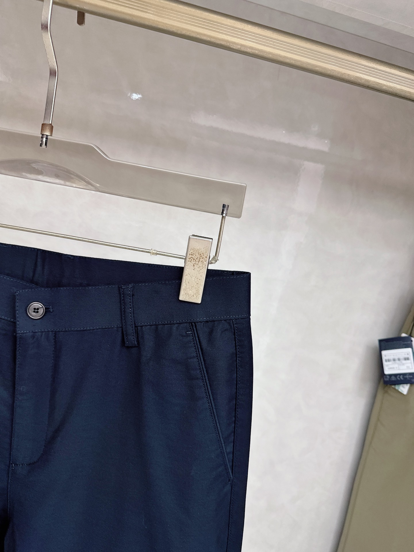 普拉达 2026春夏亚洲系列最新款！高端狠货 高端订制修身商务休闲裤西裤 原版五金 日常商务休闲都完全适