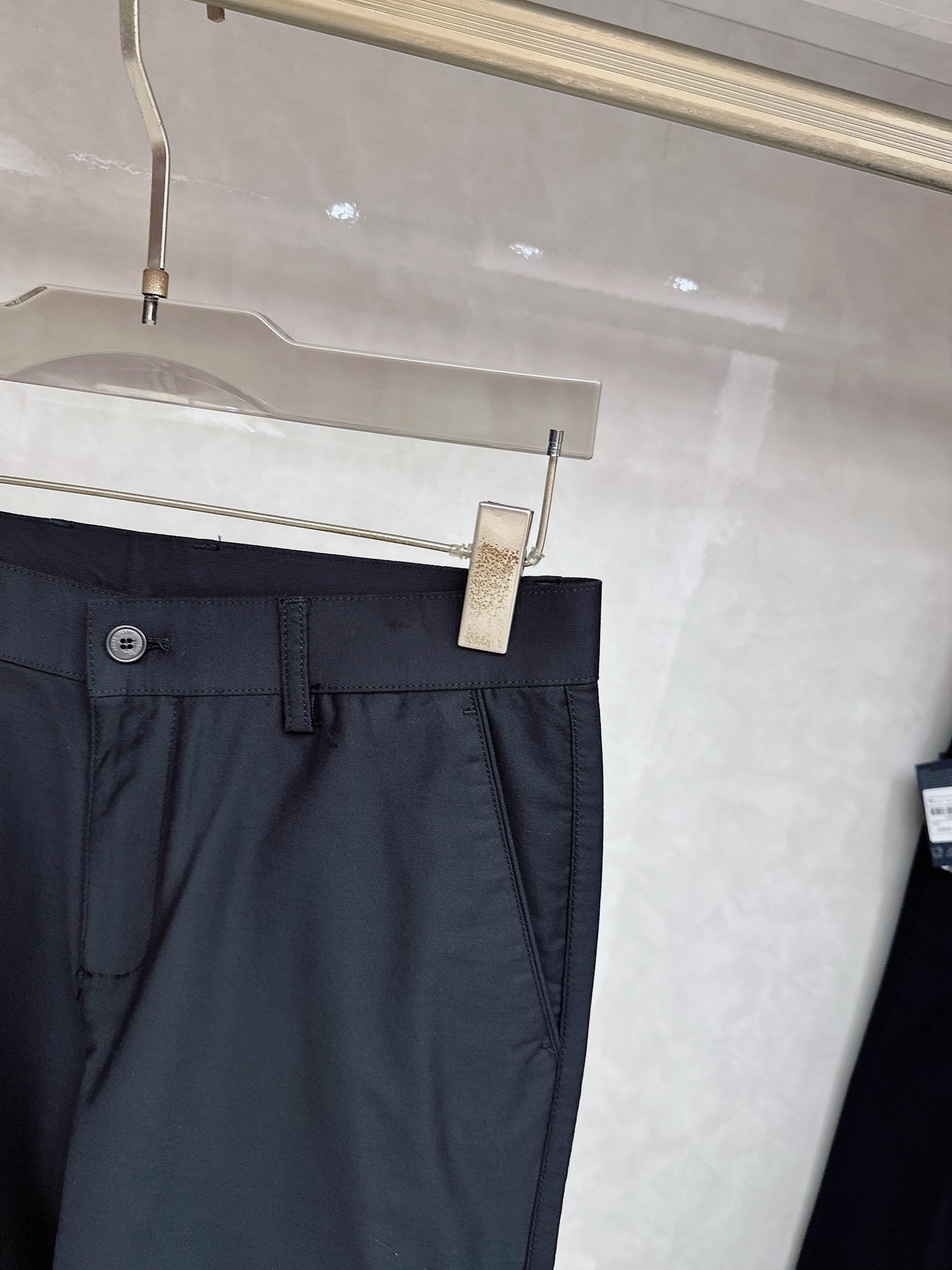 普拉达 2026春夏亚洲系列最新款！高端狠货 高端订制修身商务休闲裤西裤 原版五金 日常商务休闲都完全适