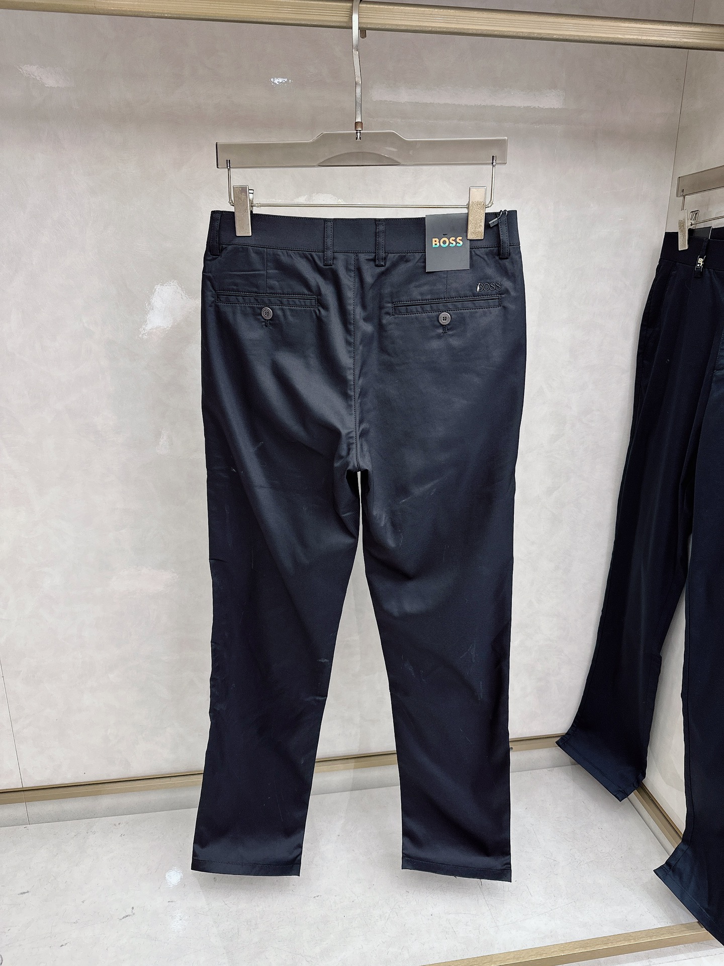 boss 2026春夏亚洲系列最新款！高端狠货 高端订制修身商务休闲裤西裤 原版五金 日常商务休闲都完全