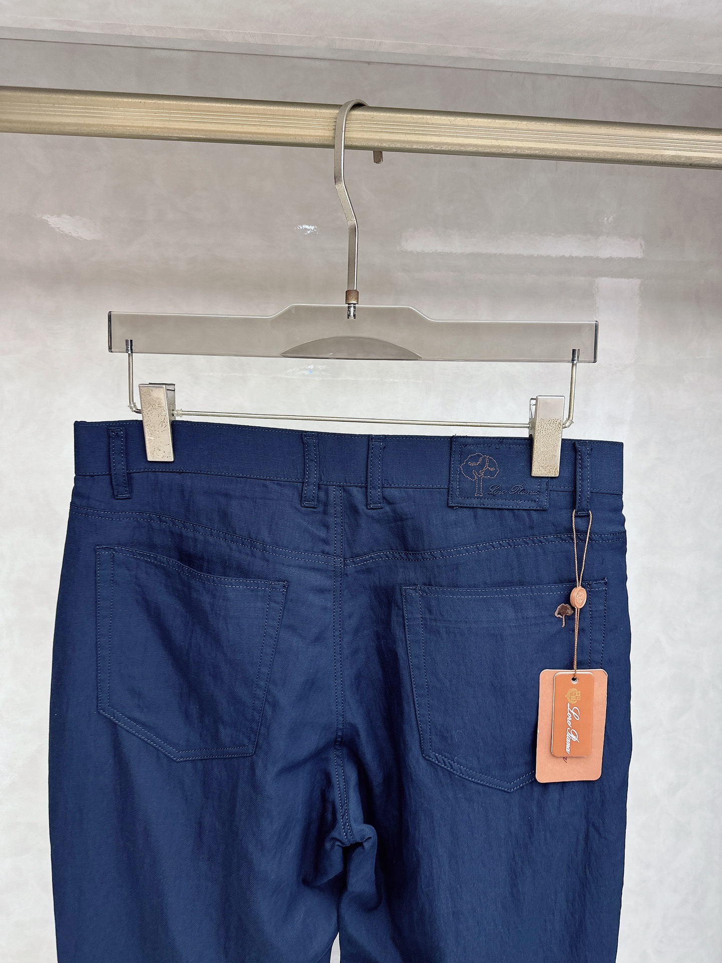 Loro piana 春夏新品重工休闲牛仔裤👖，进口优质水洗弹力面料，上身舒适透气有弹力，客供五金辅料装