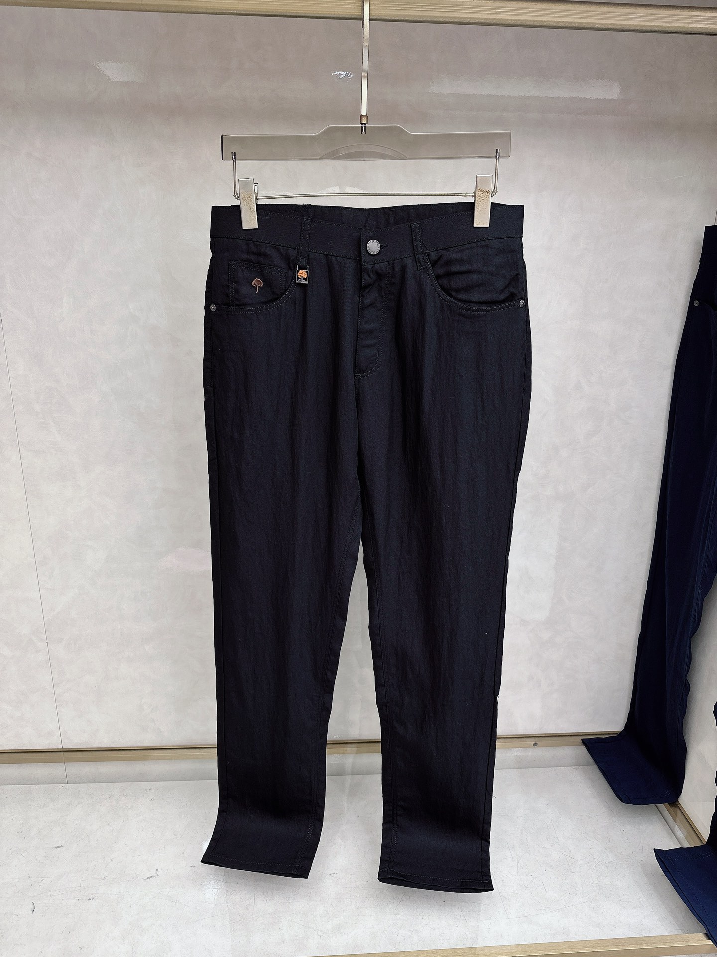 Loro piana 春夏新品重工休闲牛仔裤👖，进口优质水洗弹力面料，上身舒适透气有弹力，客供五金辅料装