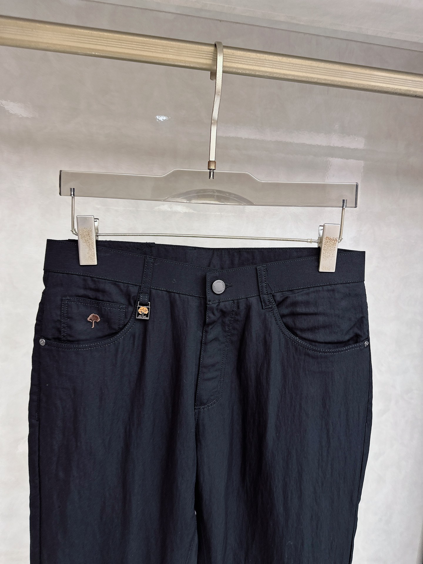 Loro piana 春夏新品重工休闲牛仔裤👖，进口优质水洗弹力面料，上身舒适透气有弹力，客供五金辅料装