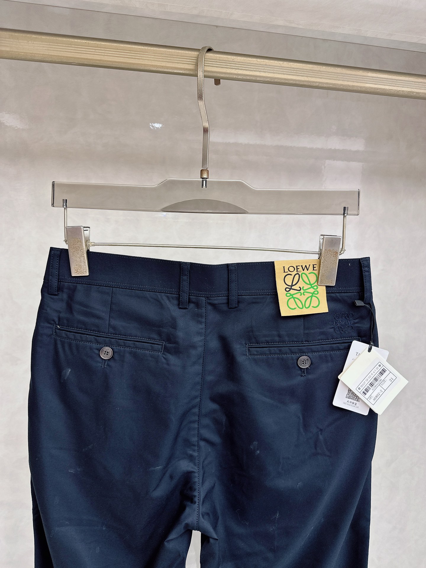 罗意威 2026春夏亚洲系列最新款！高端狠货 高端订制修身商务休闲裤西裤 原版五金 日常商务休闲都完全适