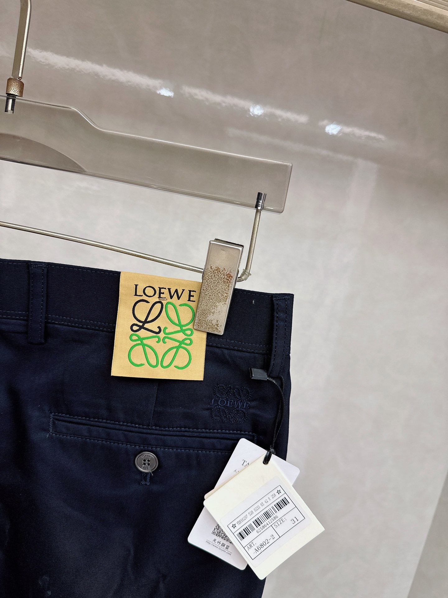 罗意威 2026春夏亚洲系列最新款！高端狠货 高端订制修身商务休闲裤西裤 原版五金 日常商务休闲都完全适