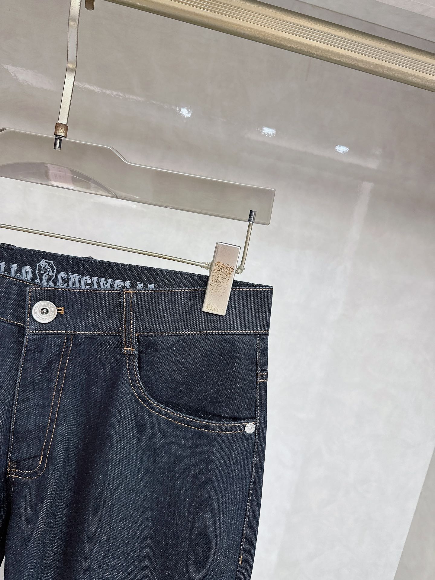 BC 2026春夏新品重工休闲牛仔裤👖，进口优质水洗弹力面料，上身舒适透气有弹力，客供五金辅料装饰，版型