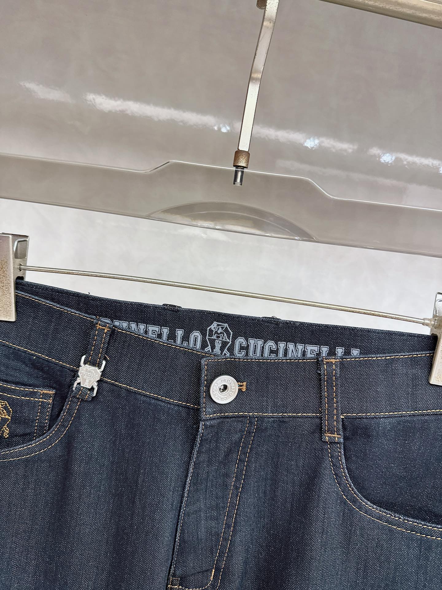 BC 2026春夏新品重工休闲牛仔裤👖，进口优质水洗弹力面料，上身舒适透气有弹力，客供五金辅料装饰，版型