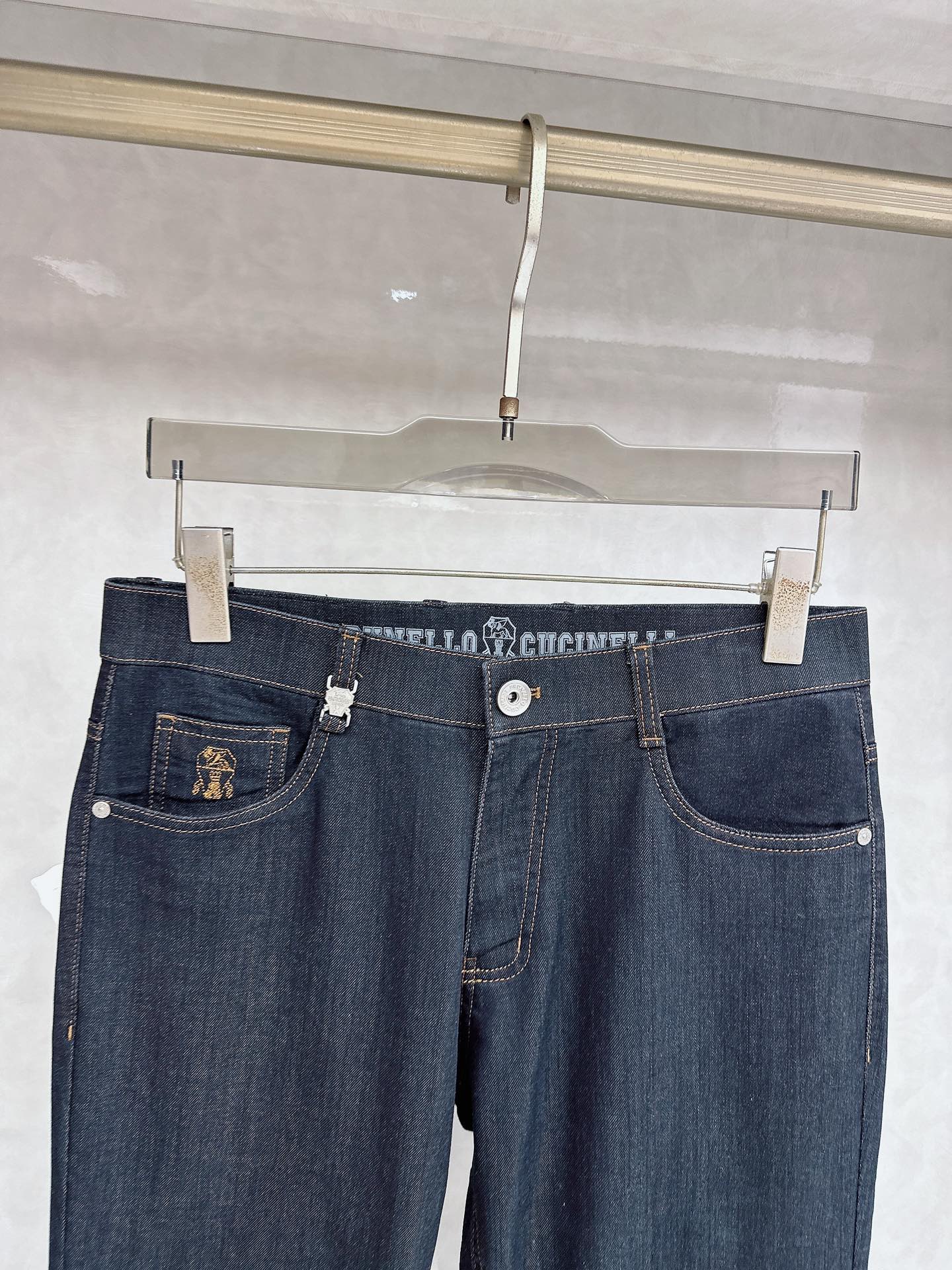 BC 2026春夏新品重工休闲牛仔裤👖，进口优质水洗弹力面料，上身舒适透气有弹力，客供五金辅料装饰，版型