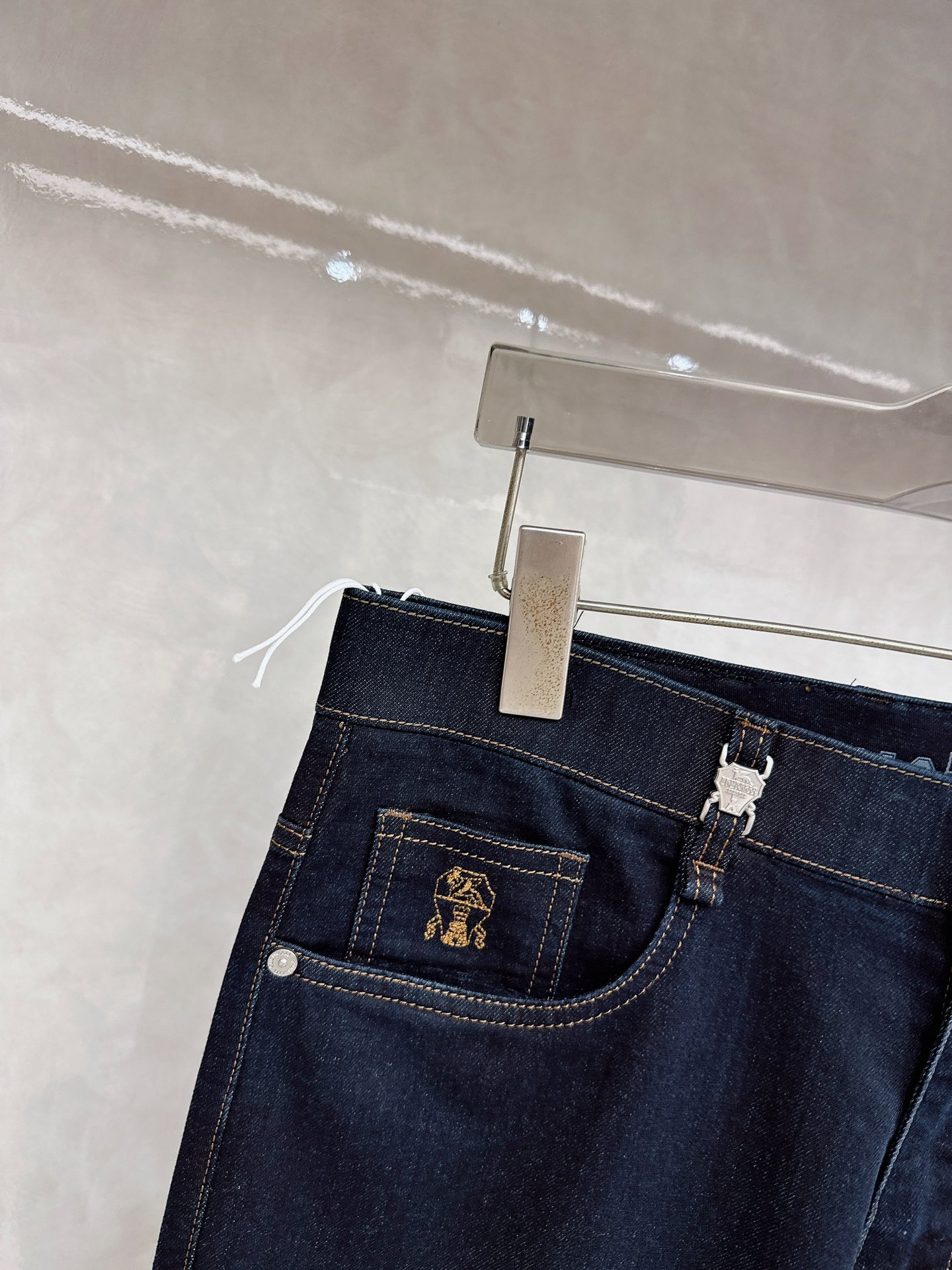 BC 2026春夏新品重工休闲牛仔裤👖，进口优质水洗弹力面料，上身舒适透气有弹力，客供五金辅料装饰，版型