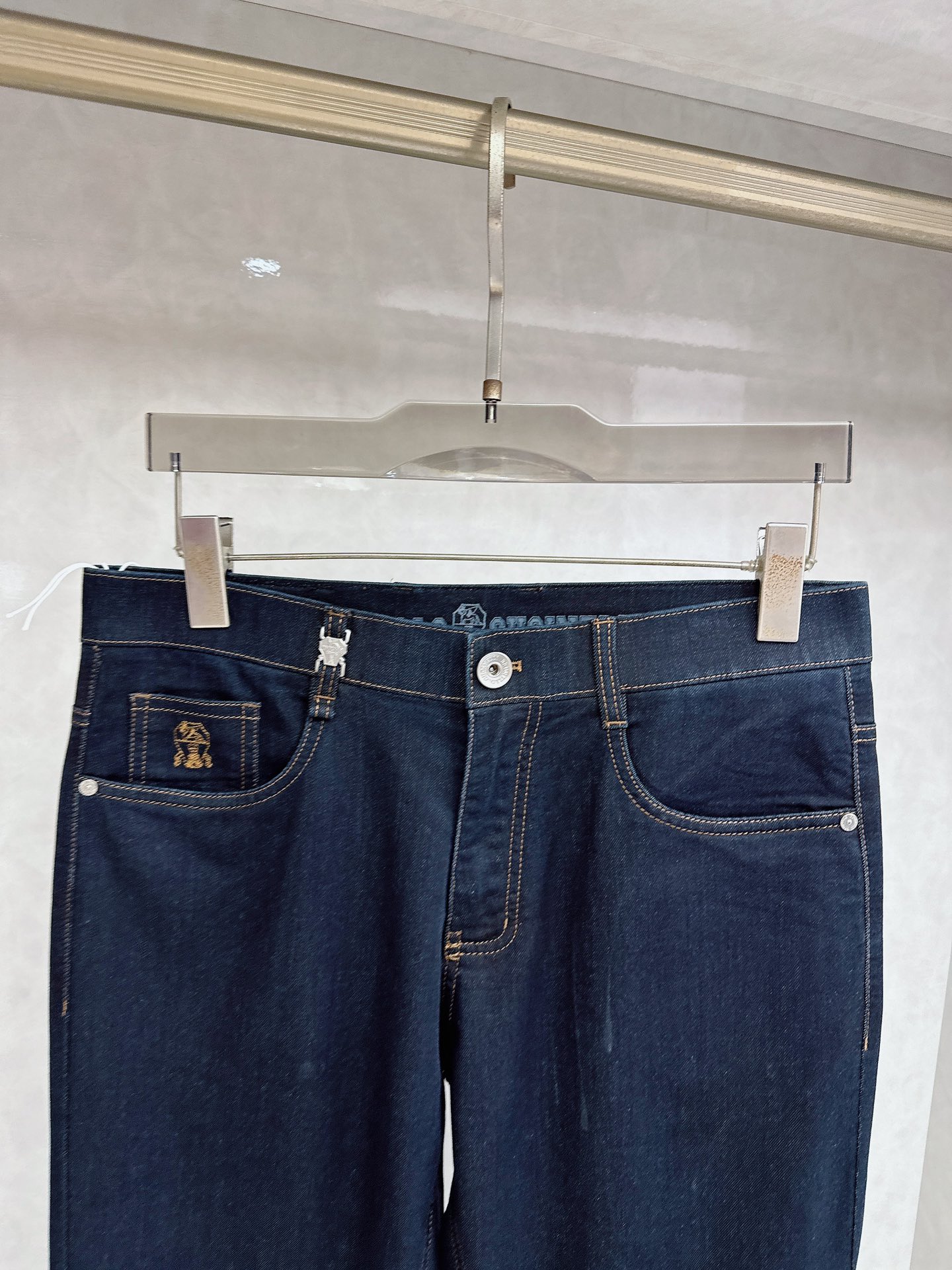 BC 2026春夏新品重工休闲牛仔裤👖，进口优质水洗弹力面料，上身舒适透气有弹力，客供五金辅料装饰，版型