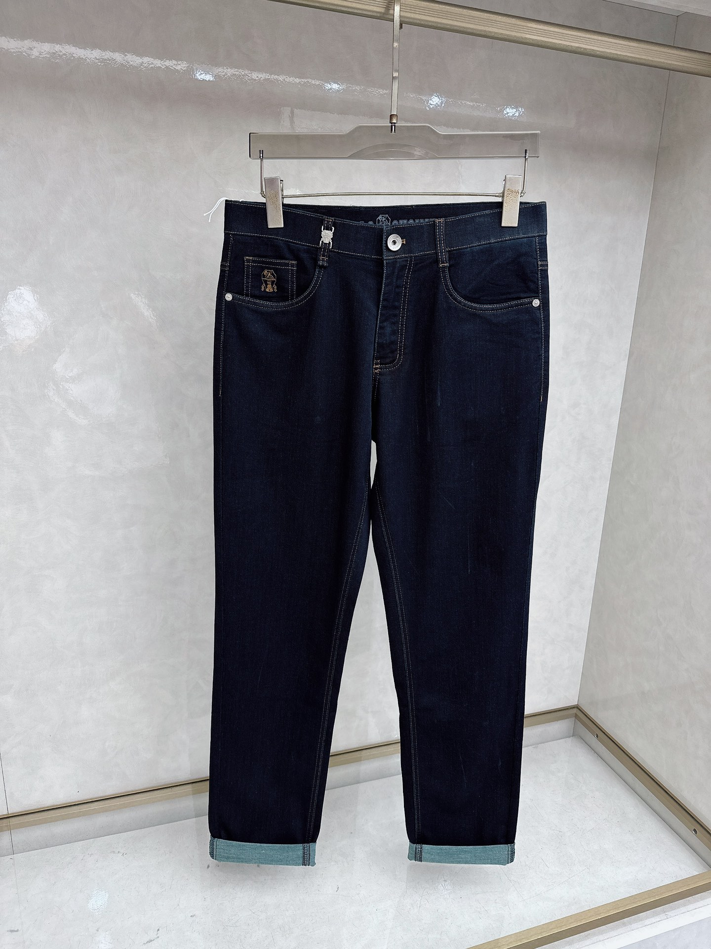 BC 2026春夏新品重工休闲牛仔裤👖，进口优质水洗弹力面料，上身舒适透气有弹力，客供五金辅料装饰，版型