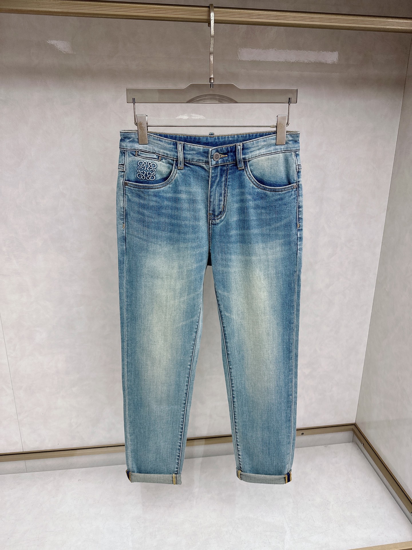 罗意威 2026春夏🔥🔥新款现货上市，原单爆款牛仔裤👖超级定制款，原版五金，超级重工工艺，版型超赞👍细节