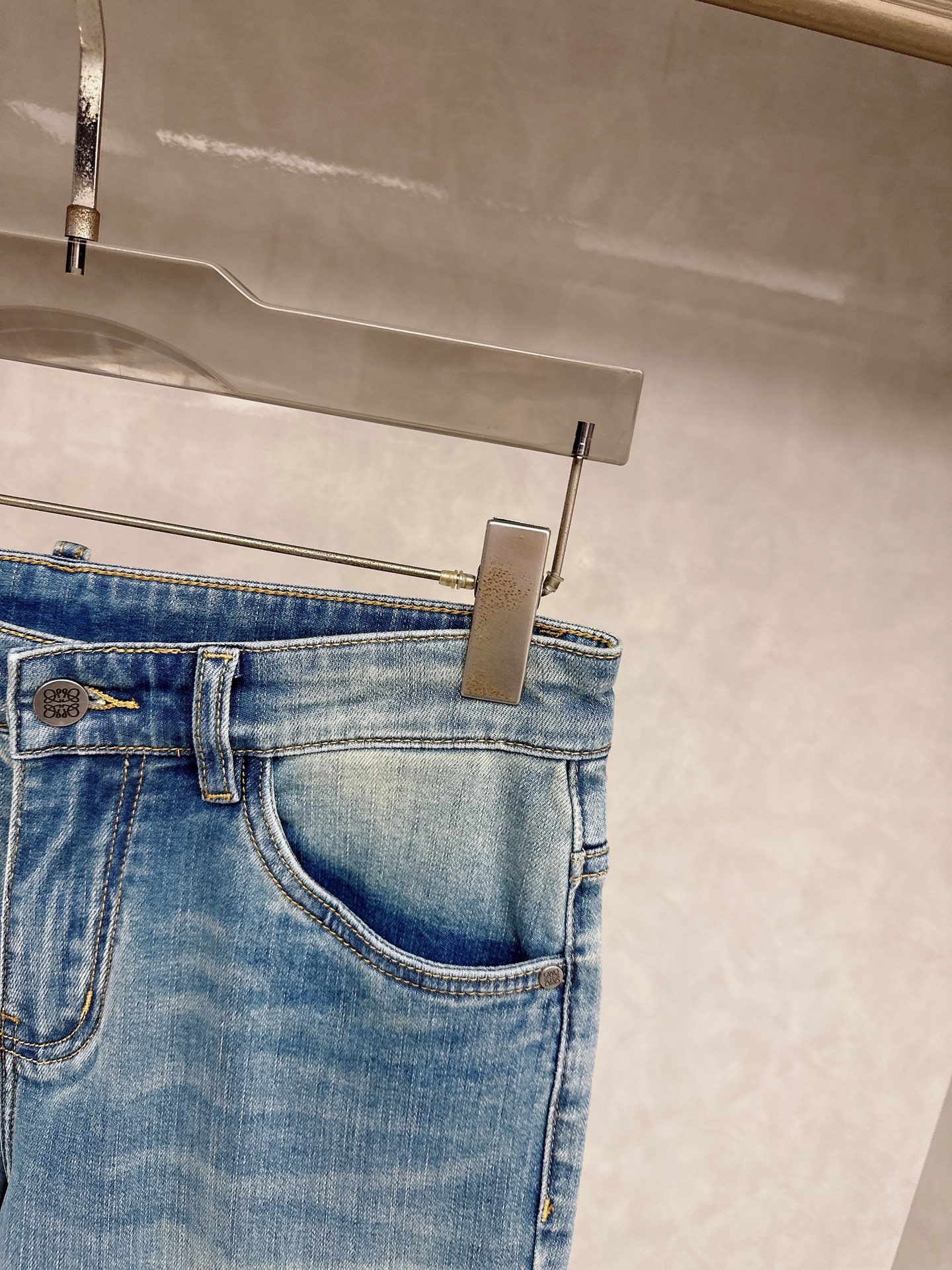 罗意威 2026春夏🔥🔥新款现货上市，原单爆款牛仔裤👖超级定制款，原版五金，超级重工工艺，版型超赞👍细节