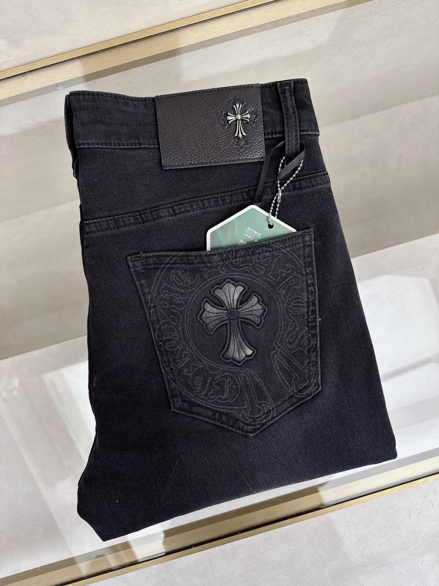 克罗心 2026春夏🔥🔥新款现货上市，原单爆款牛仔裤👖超级定制款，原版五金，超级重工工艺，版型超赞👍细节