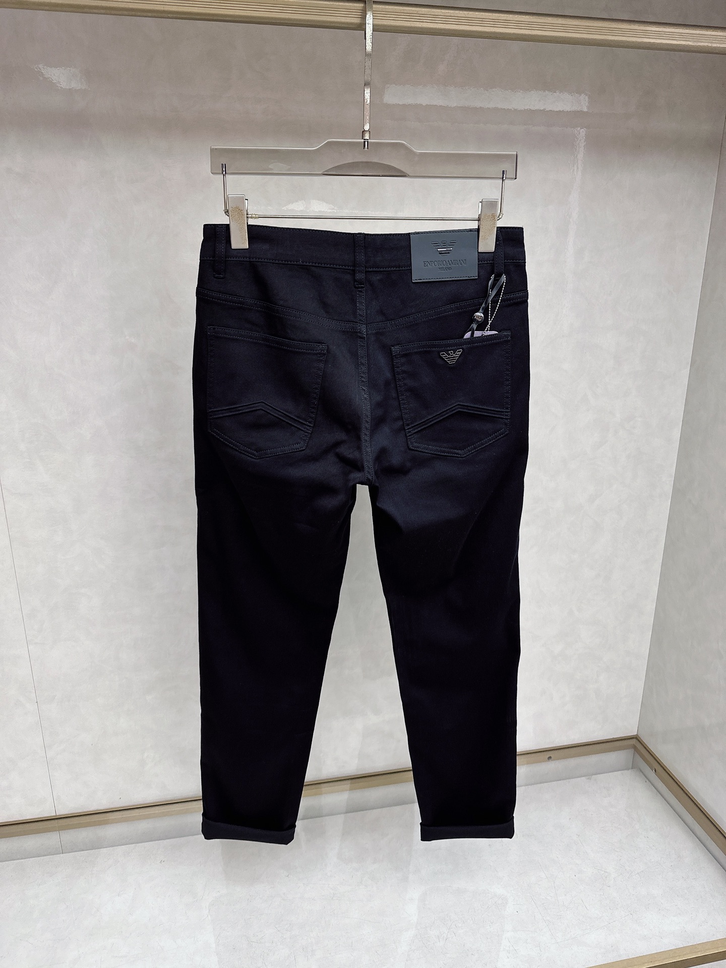 阿玛尼 2026春夏🔥🔥新款现货上市，原单爆款牛仔裤👖超级定制款，原版五金，超级重工工艺，版型超赞👍细节