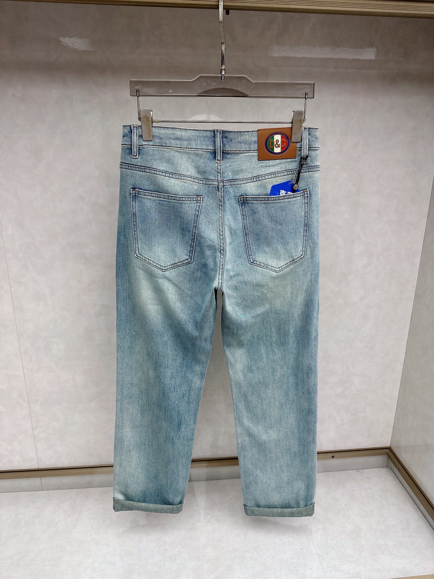 DG 2026春夏🔥🔥新款现货上市，原单爆款牛仔裤👖超级定制款，原版五金，超级重工工艺，版型超赞👍细节做