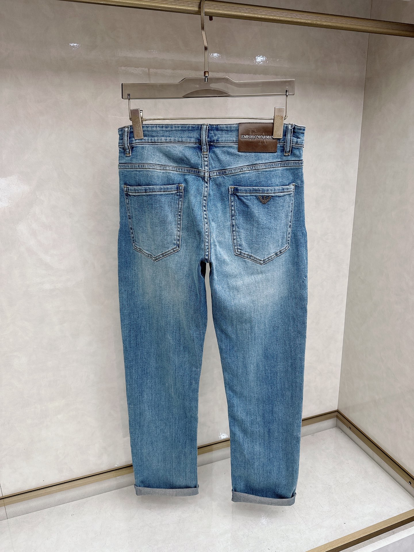 阿玛尼 2026春夏🔥🔥新款现货上市，原单爆款牛仔裤👖超级定制款，原版五金，超级重工工艺，版型超赞👍细节