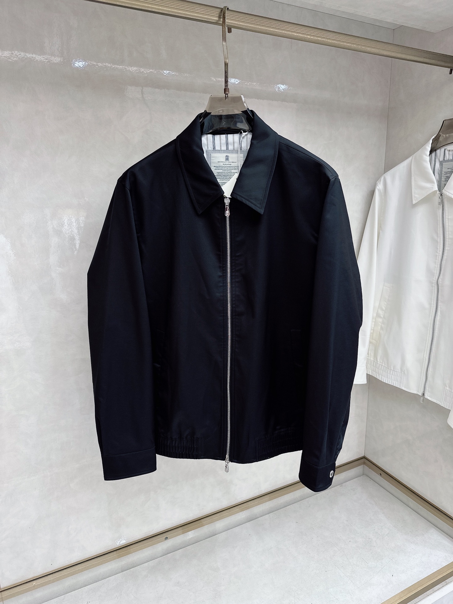 bc-Brunello Cucineli 2026早春新款男士亚麻夹克外套，众多明星都爱穿的时尚百搭单品