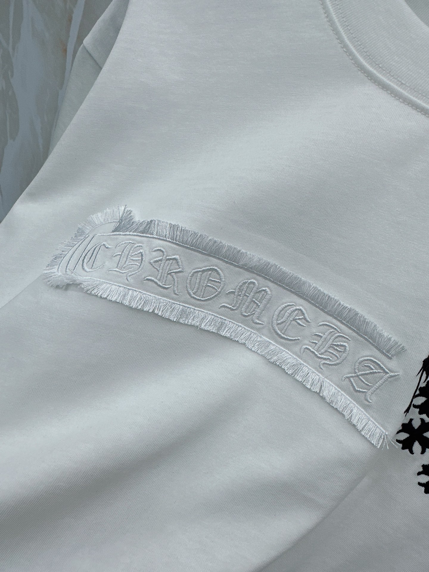 克罗心 2026春夏新款首发最新款短袖圆领T恤 高端订制 设计前卫时尚！品牌logo重工艺设计 高端定制