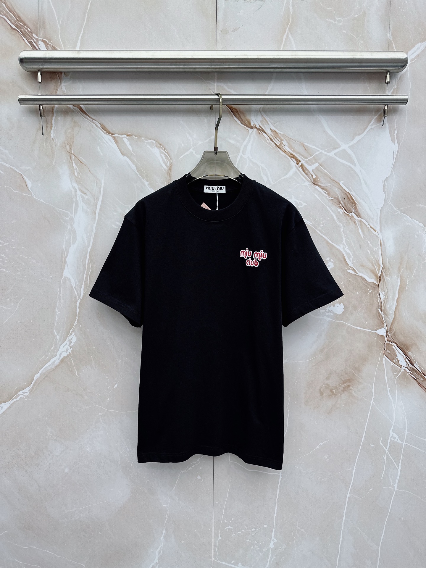 😊2026春夏新款首发最新款短袖圆领T恤 高端订制 设计前卫时尚！品牌logo重工艺设计 高端定制260