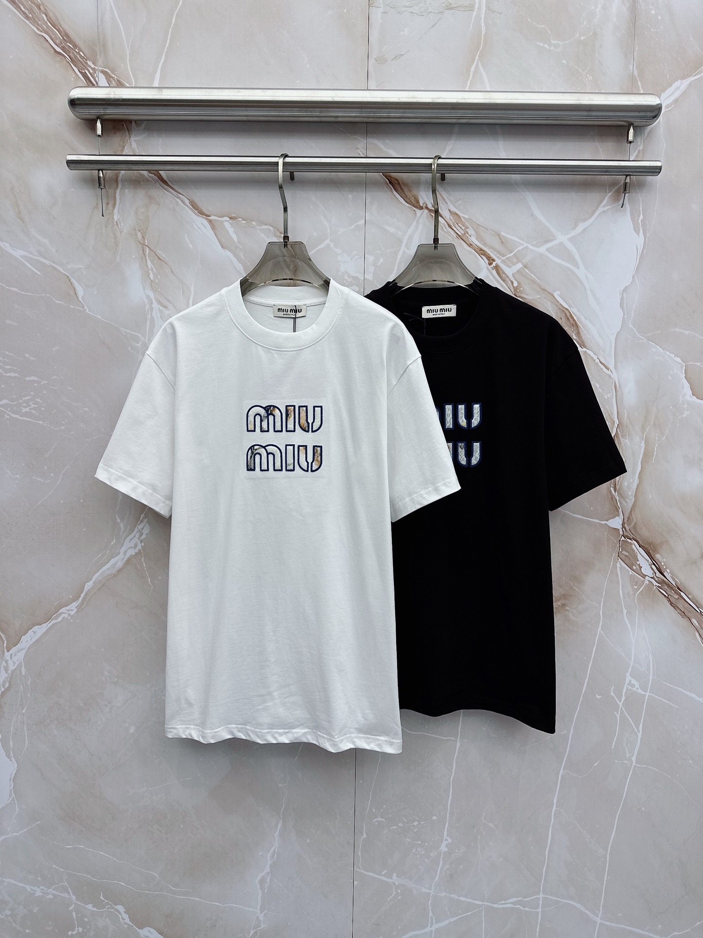 😊 2026春夏新款首发最新款短袖圆领T恤 高端订制 设计前卫时尚！品牌logo重工艺设计 高端定制26