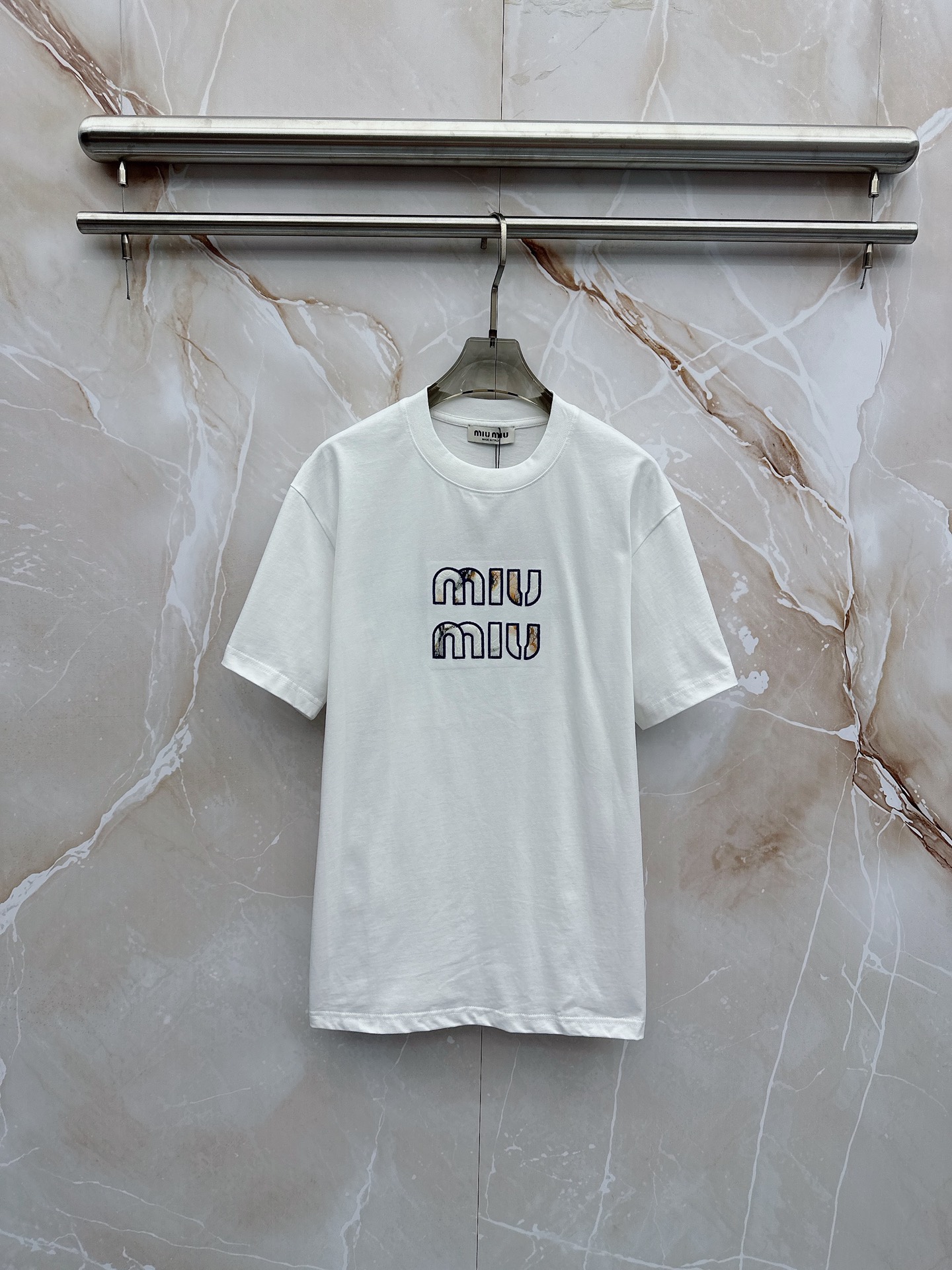 😊 2026春夏新款首发最新款短袖圆领T恤 高端订制 设计前卫时尚！品牌logo重工艺设计 高端定制26