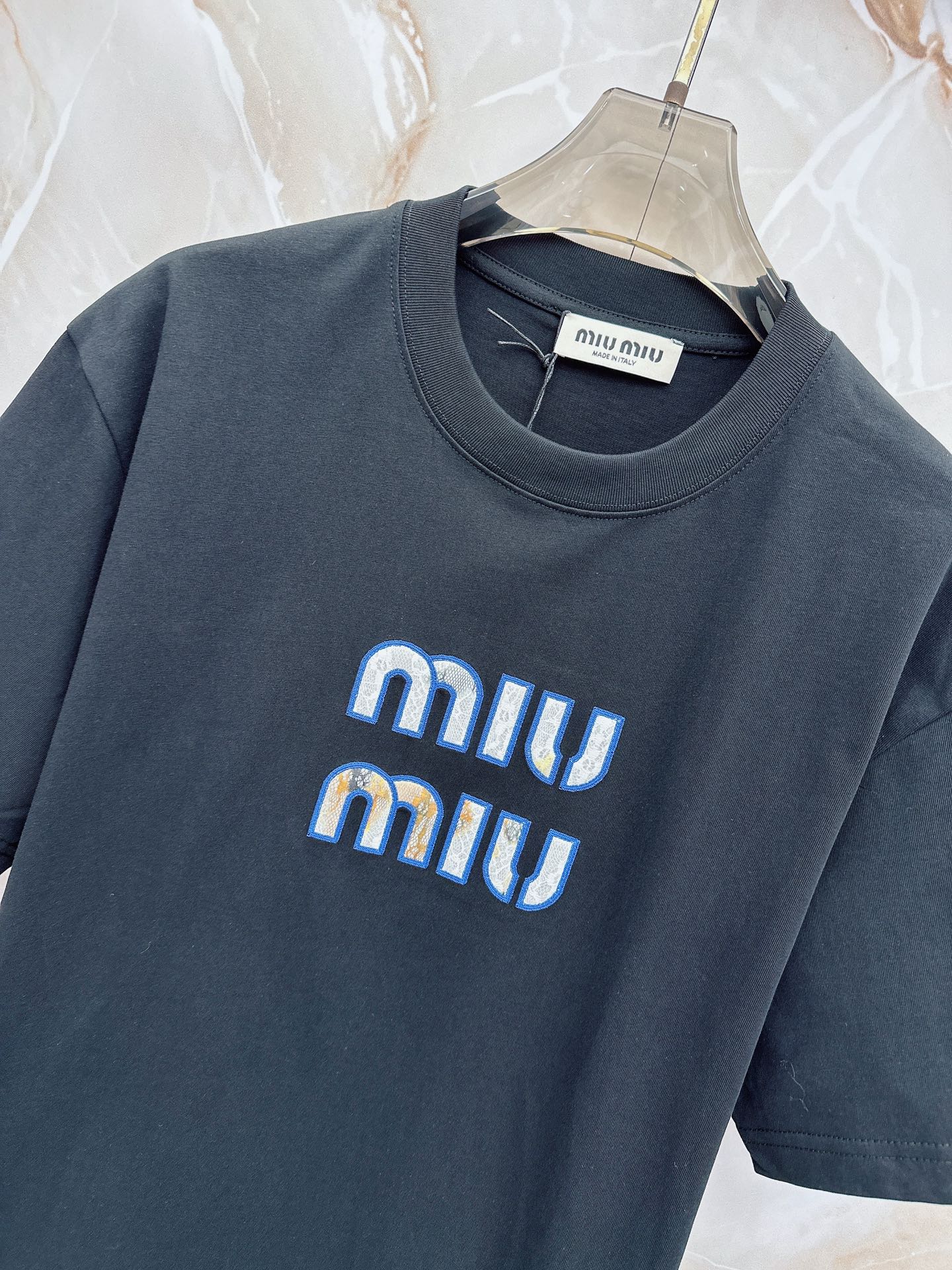 😊 2026春夏新款首发最新款短袖圆领T恤 高端订制 设计前卫时尚！品牌logo重工艺设计 高端定制26