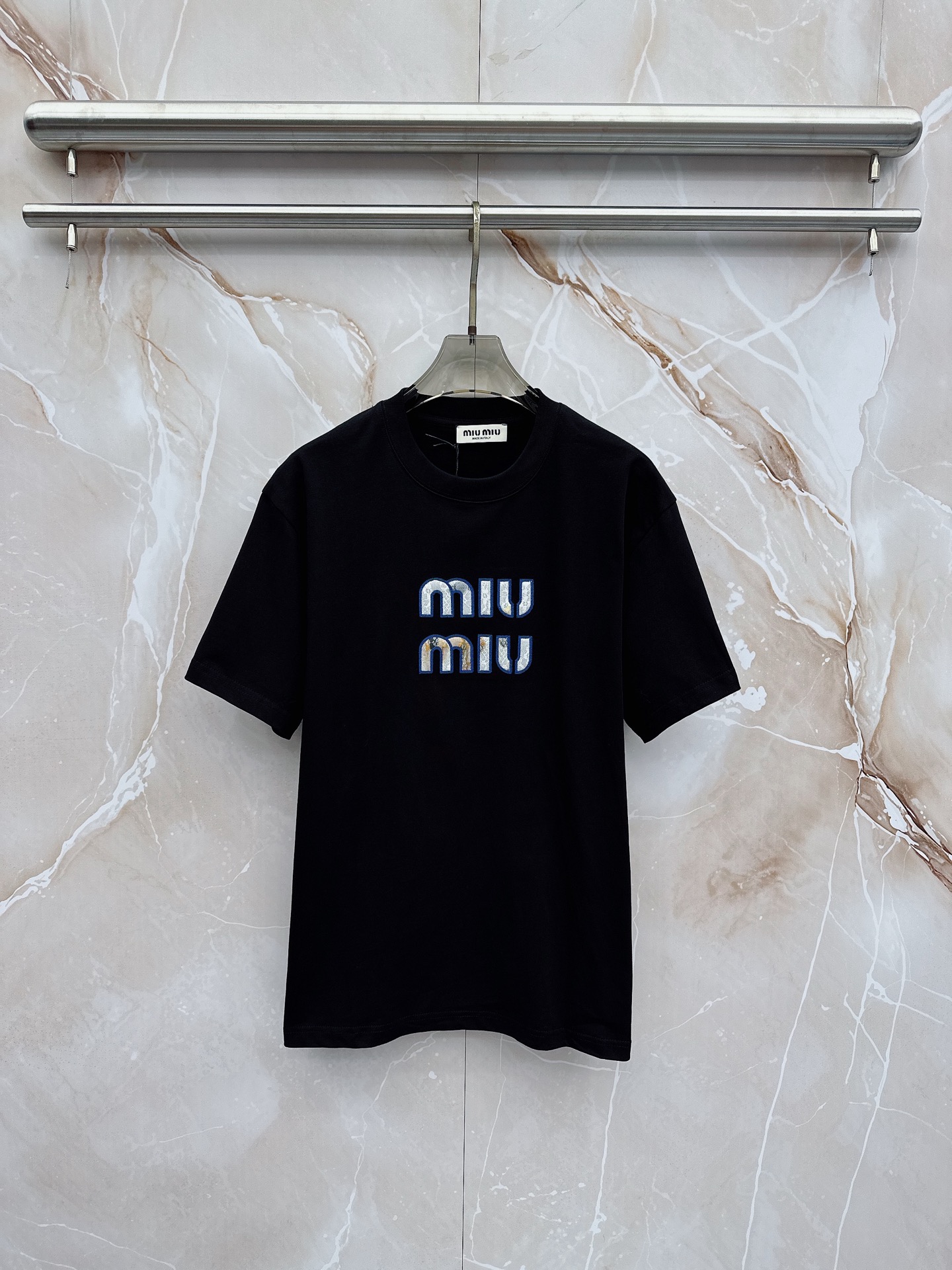 😊 2026春夏新款首发最新款短袖圆领T恤 高端订制 设计前卫时尚！品牌logo重工艺设计 高端定制26