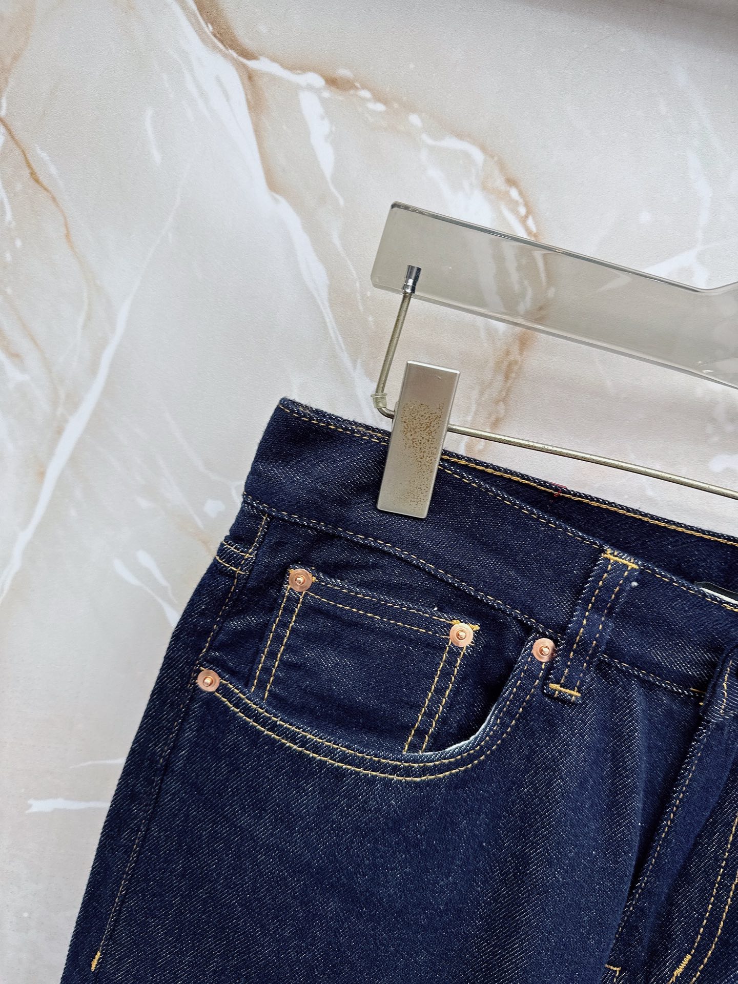 GUGCI古倚 ss 夏季 订制不褪色牛仔蓝短裤🔈弹力面料 微阔版型 必推产品面料 拨印标志性LOGO设