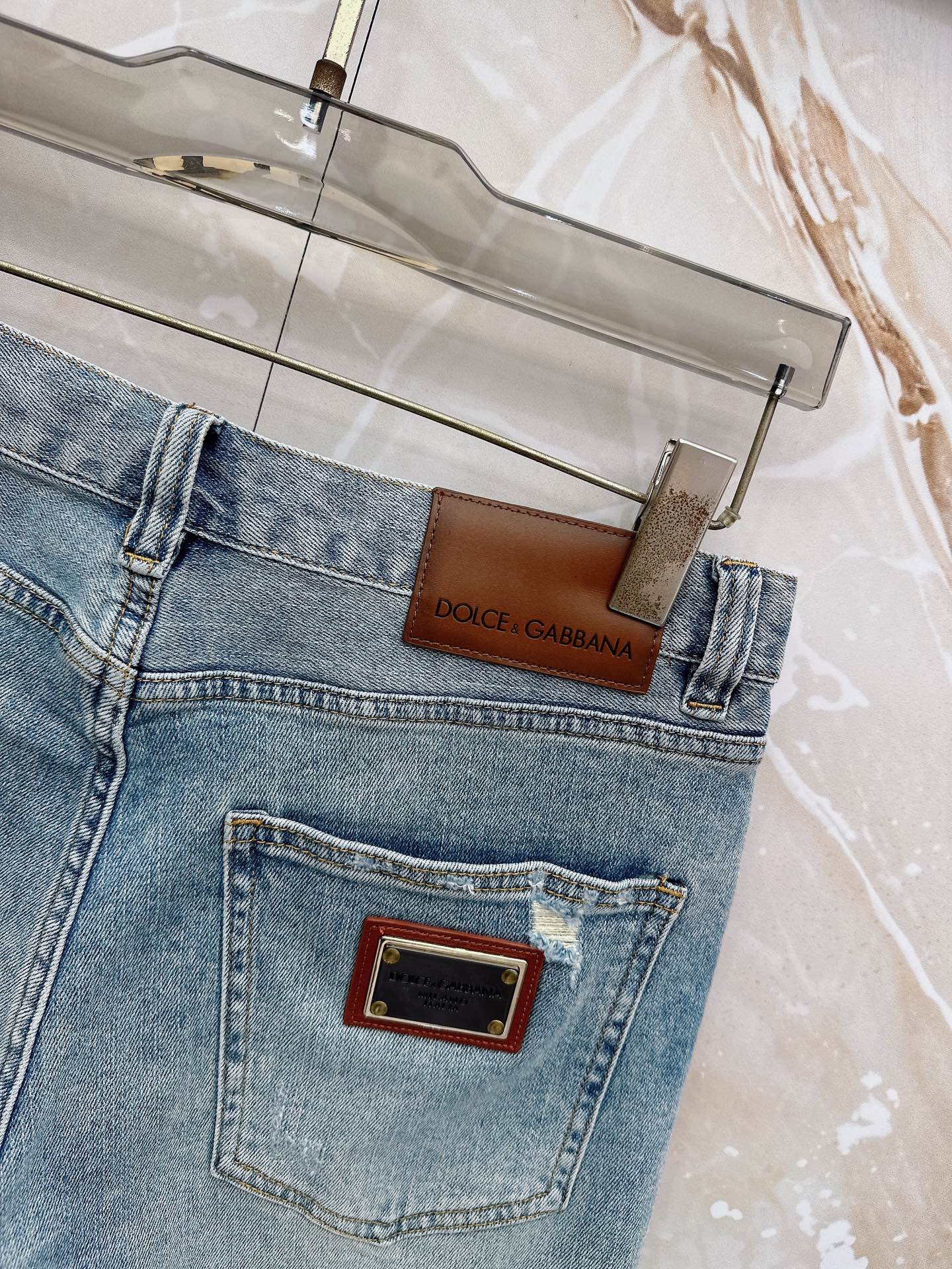 DG 2026早春最新款牛仔短裤 柜台同步发售 原版定制 客供五金辅料 原单品质 进口牛仔面料高弹力 重