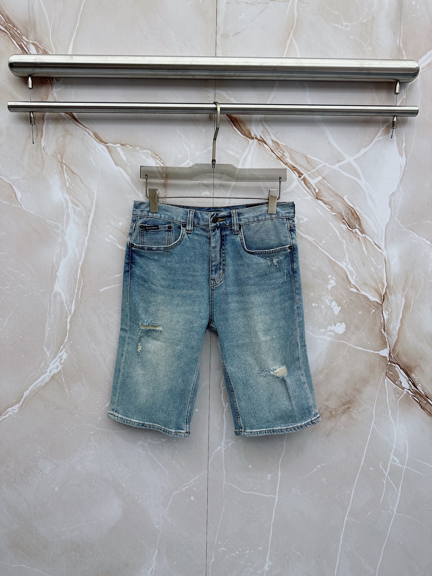 DG 2026早春最新款牛仔短裤 柜台同步发售 原版定制 客供五金辅料 原单品质 进口牛仔面料高弹力 重