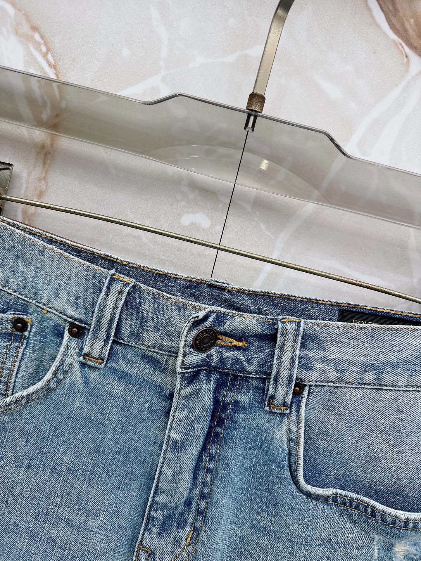 DG 2026早春最新款牛仔短裤 柜台同步发售 原版定制 客供五金辅料 原单品质 进口牛仔面料高弹力 重