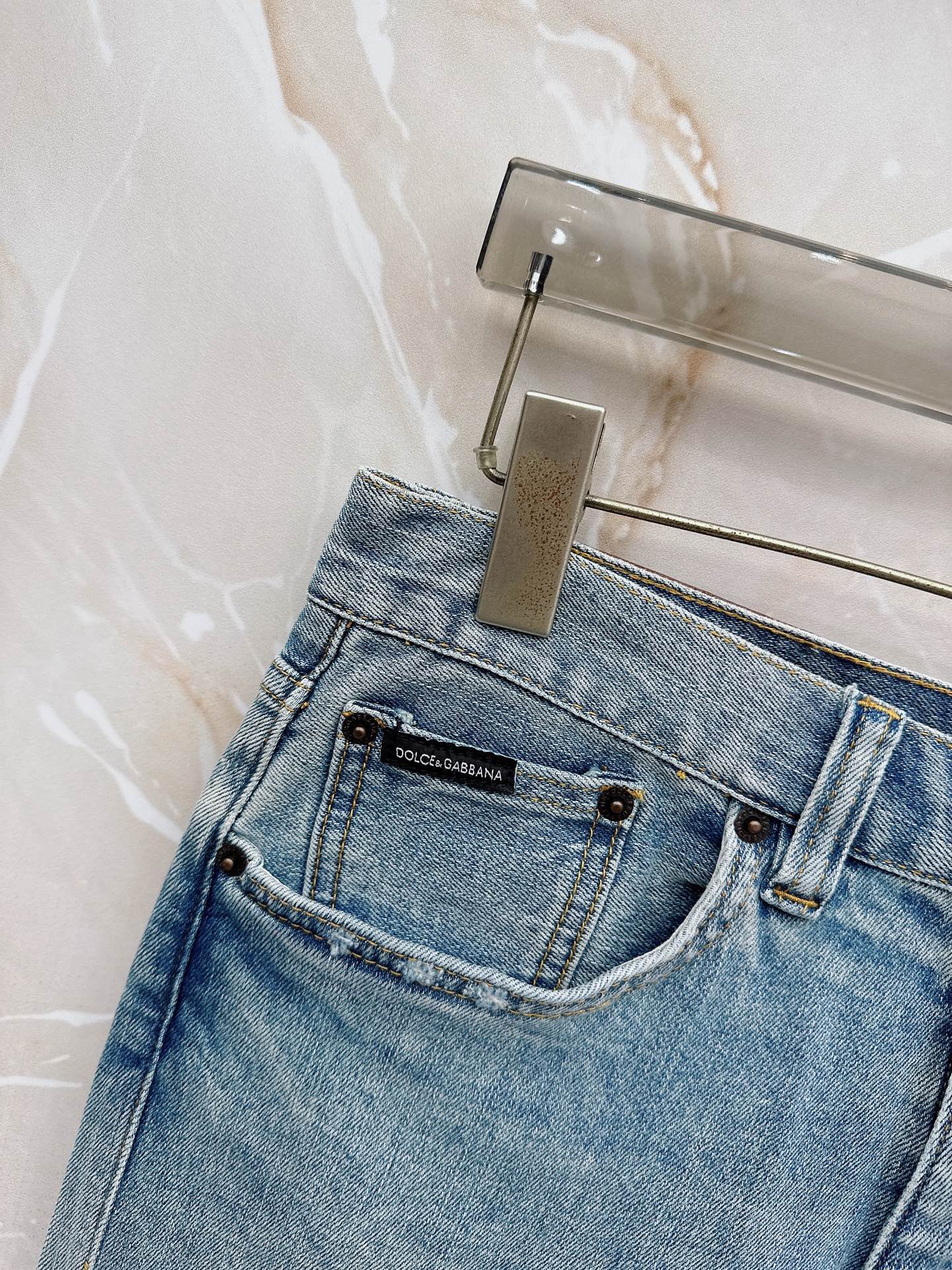 DG 2026早春最新款牛仔短裤 柜台同步发售 原版定制 客供五金辅料 原单品质 进口牛仔面料高弹力 重