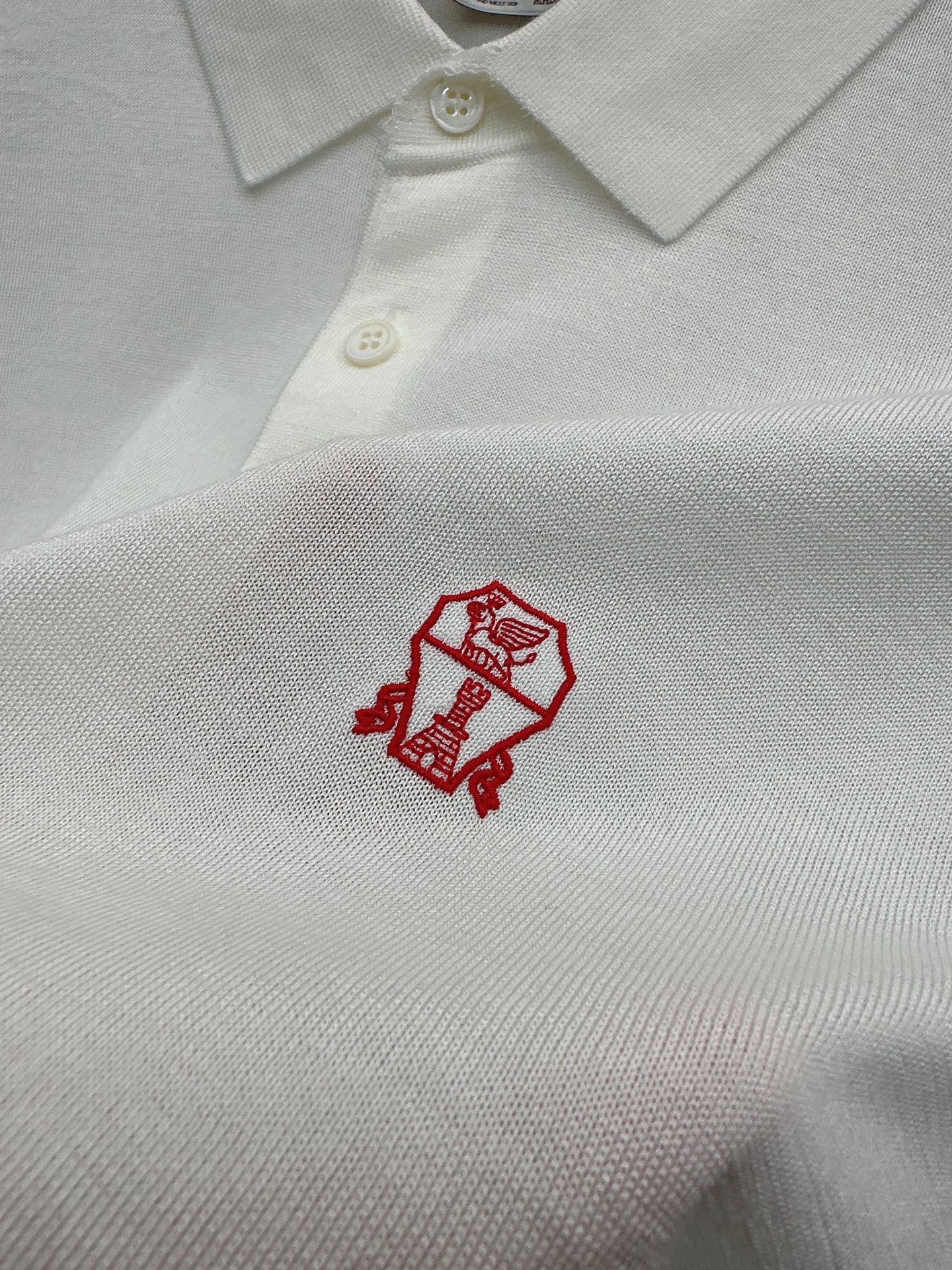 BC 26SS春夏新款桑蚕丝天丝混纺针织翻领短Tee，男士经典徽章刺绣商务休闲针织短袖Polo衫！贸易公