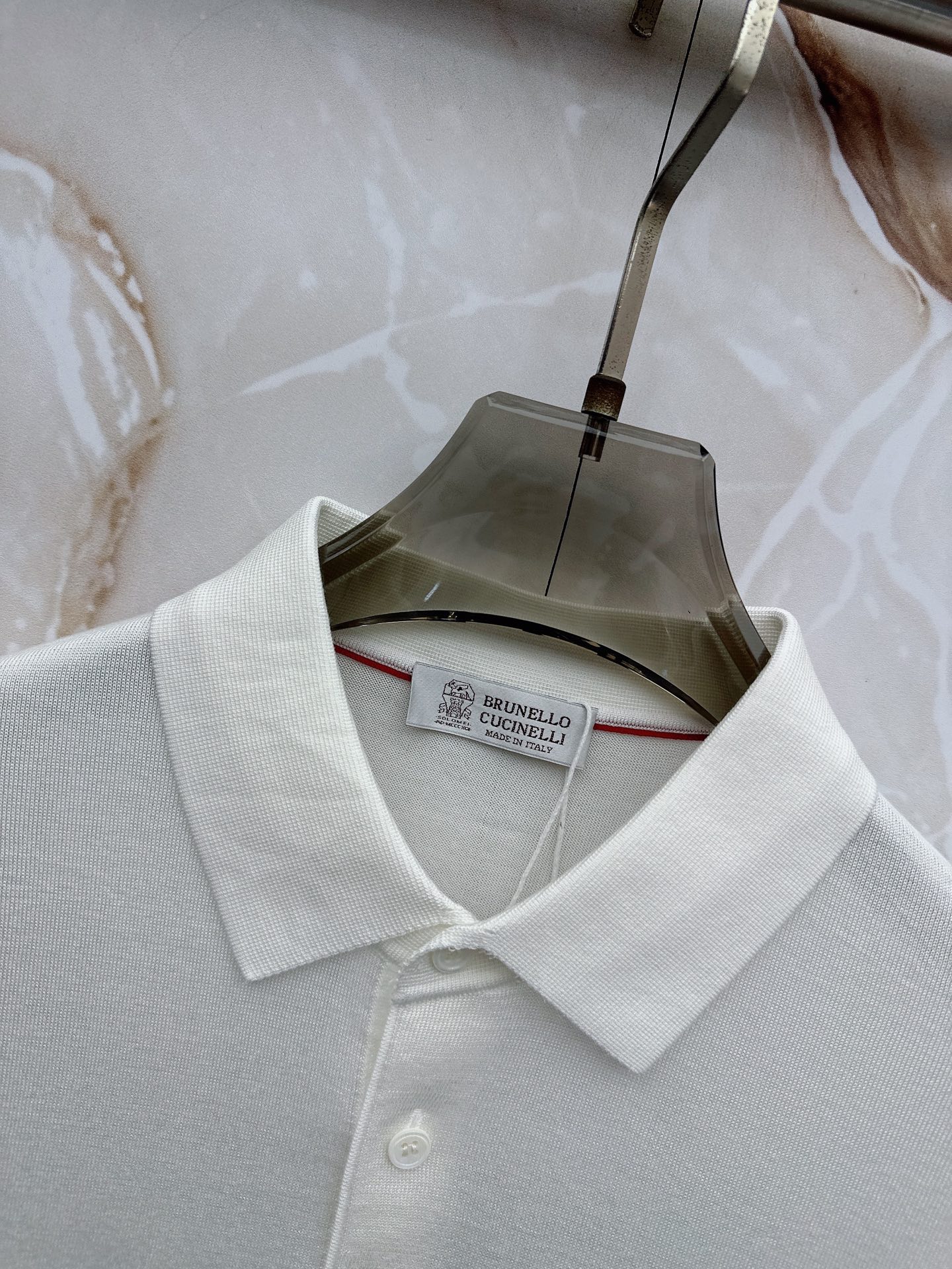 BC 26SS春夏新款桑蚕丝天丝混纺针织翻领短Tee，男士经典徽章刺绣商务休闲针织短袖Polo衫！贸易公