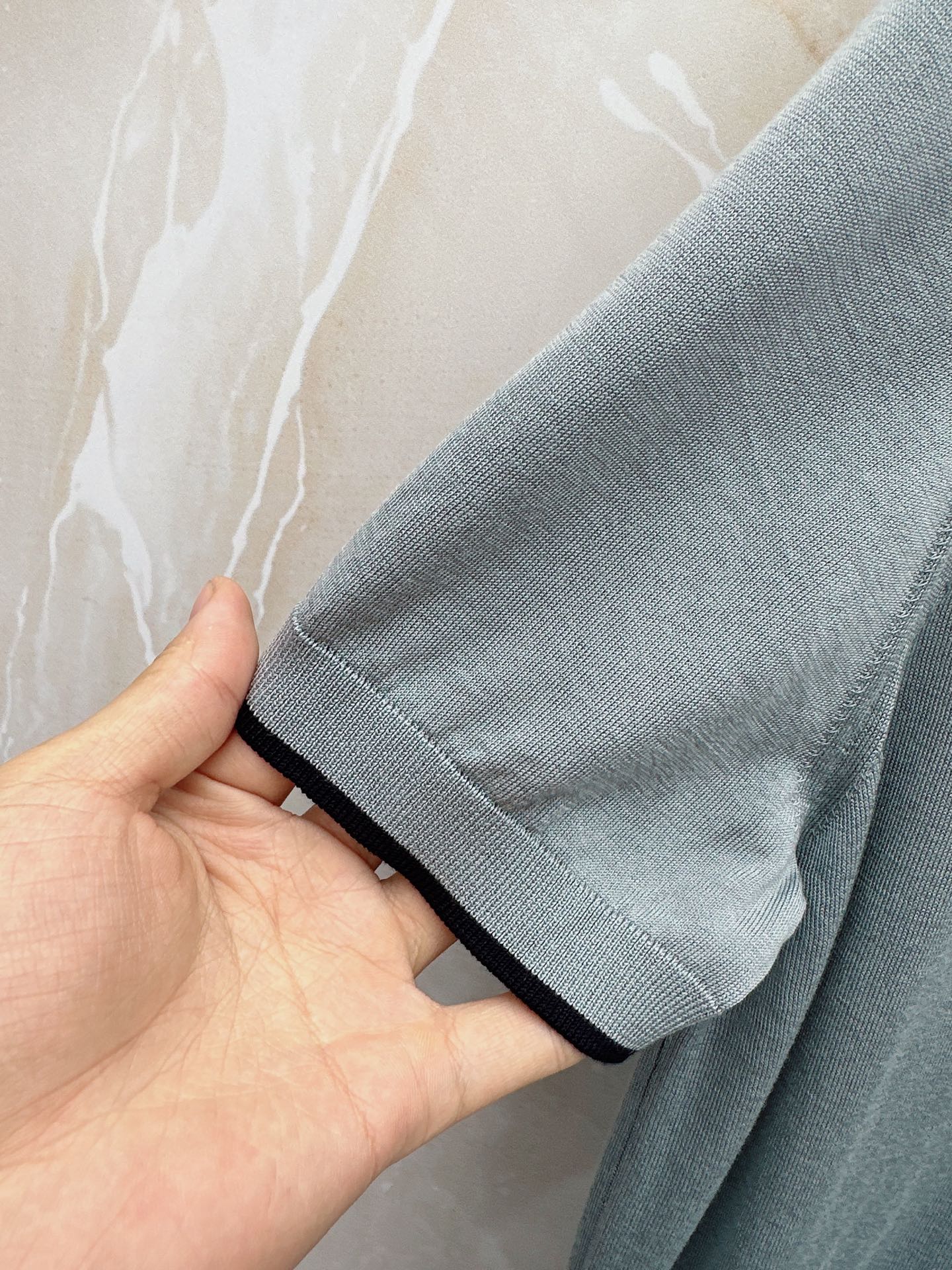 BC 26SS春夏新款桑蚕丝天丝混纺针织翻领短Tee，男士经典徽章刺绣商务休闲针织短袖Polo衫！贸易公