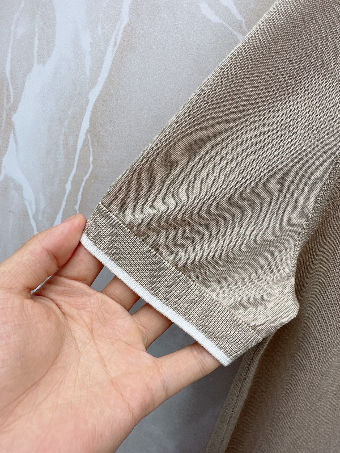 BC 26SS春夏新款桑蚕丝天丝混纺针织翻领短Tee，男士经典徽章刺绣商务休闲针织短袖Polo衫！贸易公