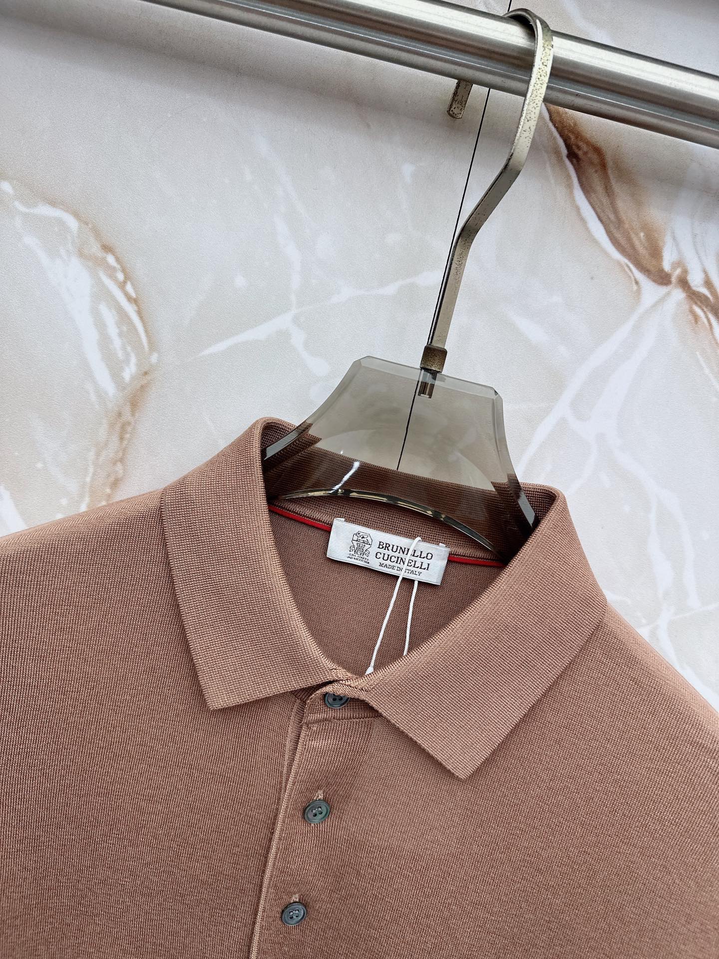 BC 26SS春夏新款桑蚕丝天丝混纺针织翻领短Tee，男士经典徽章刺绣商务休闲针织短袖Polo衫！贸易公