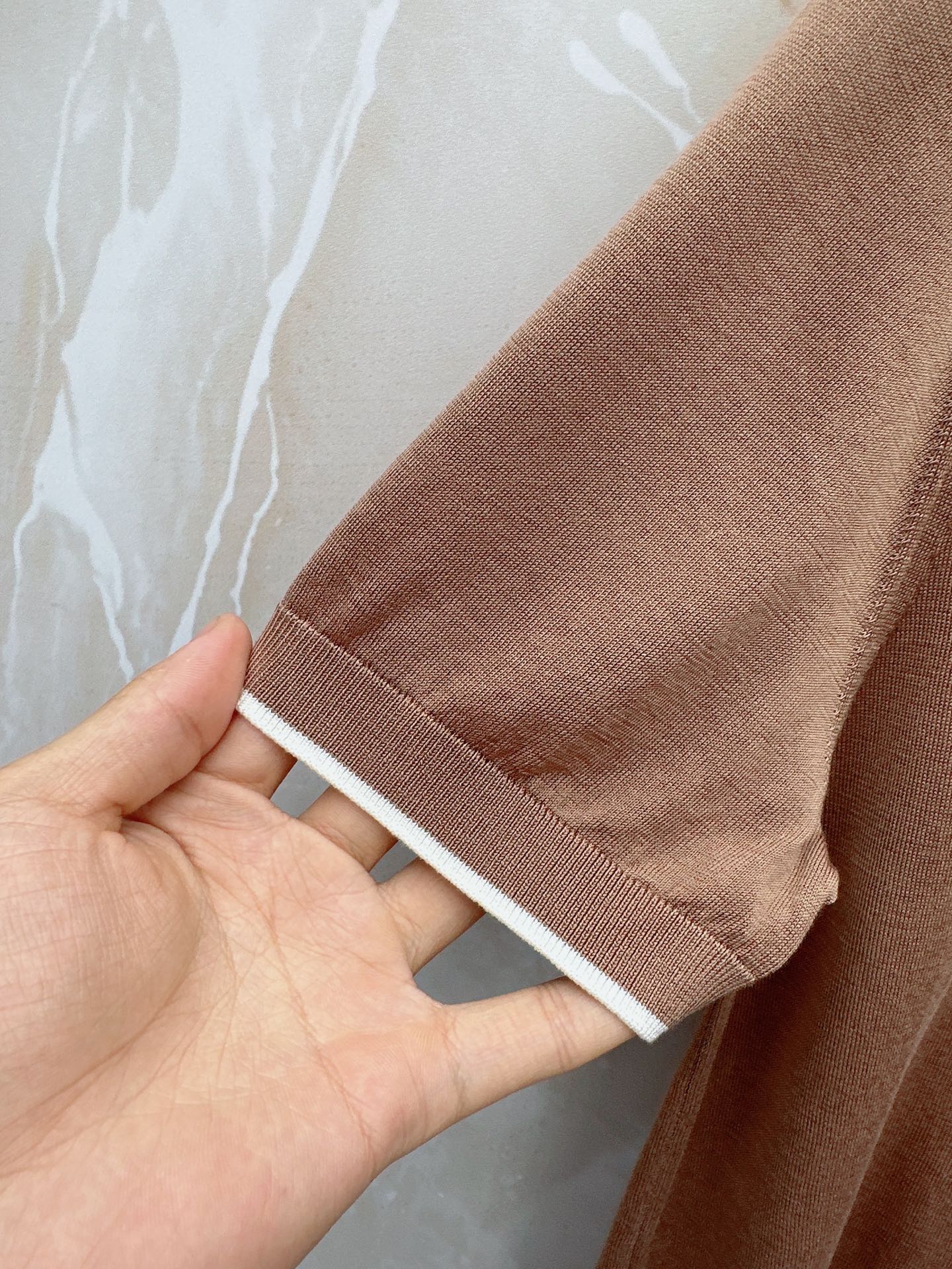 BC 26SS春夏新款桑蚕丝天丝混纺针织翻领短Tee，男士经典徽章刺绣商务休闲针织短袖Polo衫！贸易公