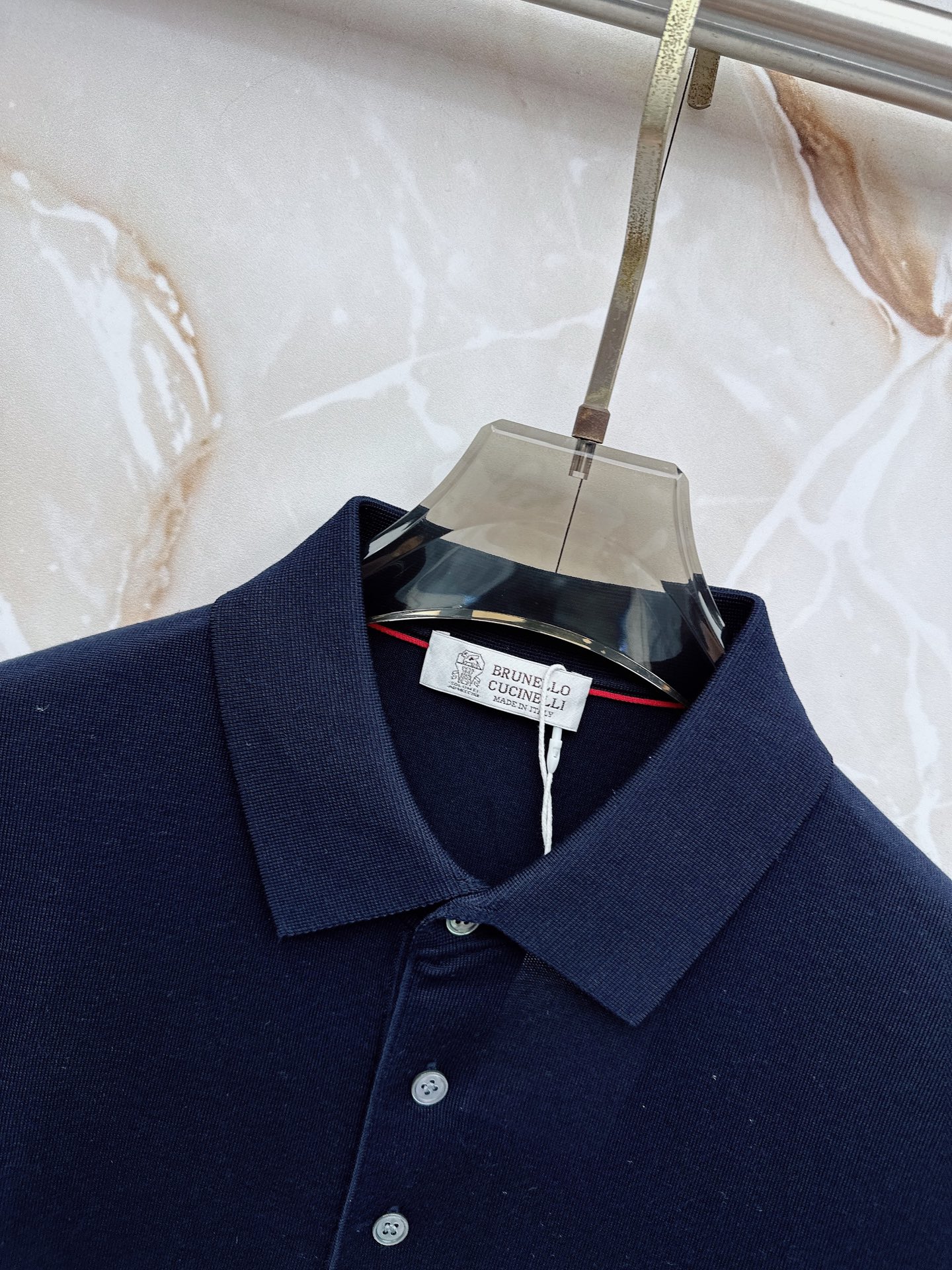 BC 26SS春夏新款桑蚕丝天丝混纺针织翻领短Tee，男士经典徽章刺绣商务休闲针织短袖Polo衫！贸易公