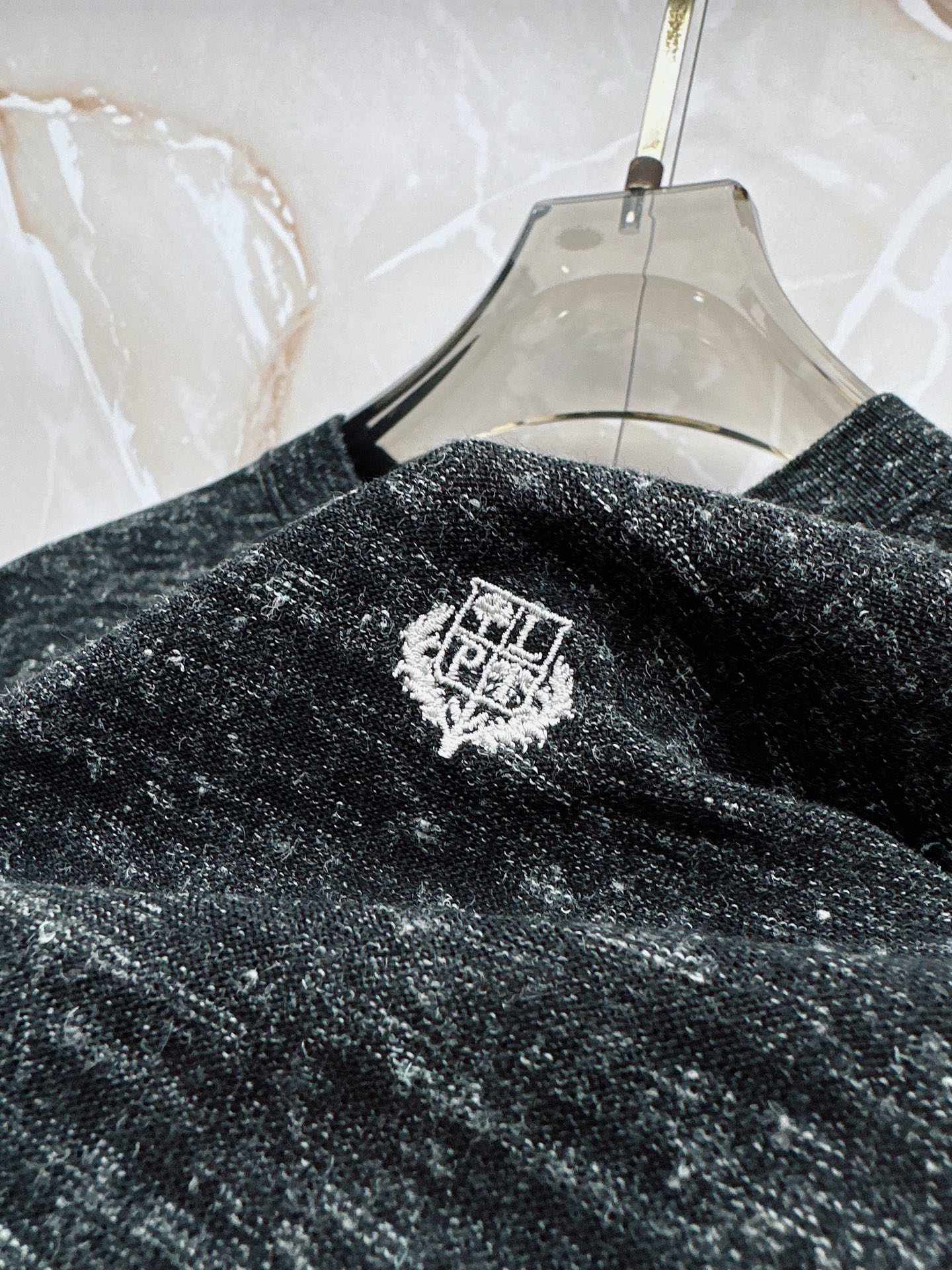 Loro Piana 诺悠翩雅 2026新款男士高端简约翻领针织条纹短袖T恤衫，香港洋行渠道货，纯正血统