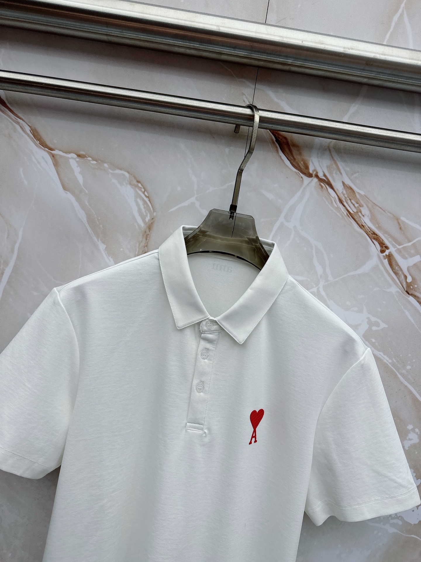 ami  2026ss夏季新品，男士免烫抗速干商务短袖POLO衫，贸易公司渠道稀出，领先GW发售！夏季秀