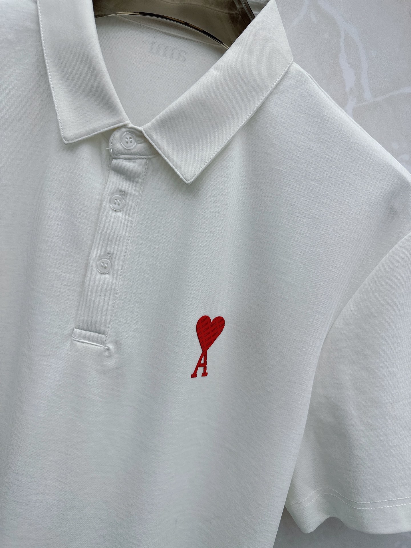 ami  2026ss夏季新品，男士免烫抗速干商务短袖POLO衫，贸易公司渠道稀出，领先GW发售！夏季秀