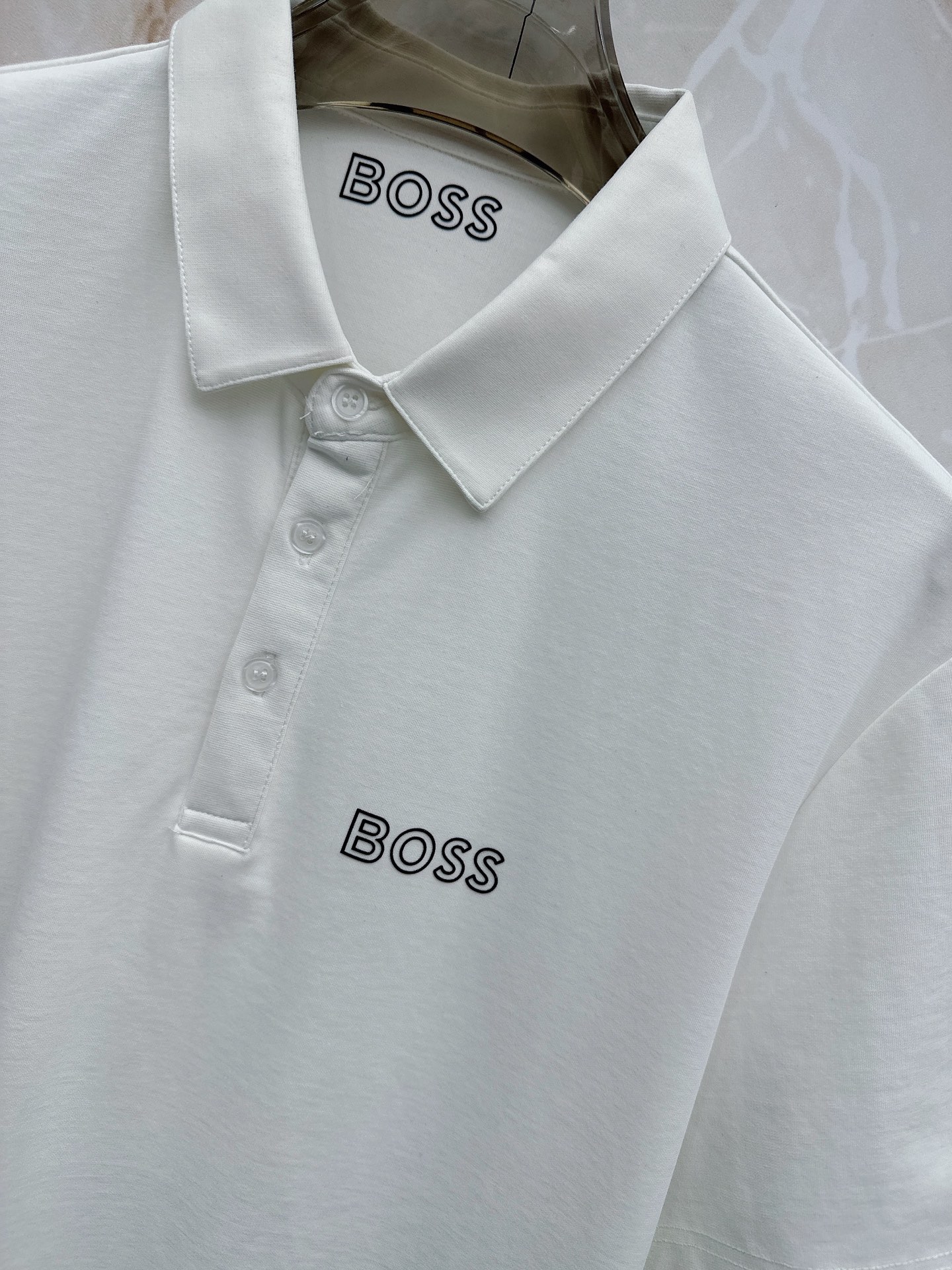 boos  2026ss夏季新品，男士免烫抗速干商务短袖POLO衫，贸易公司渠道稀出，领先GW发售！夏季