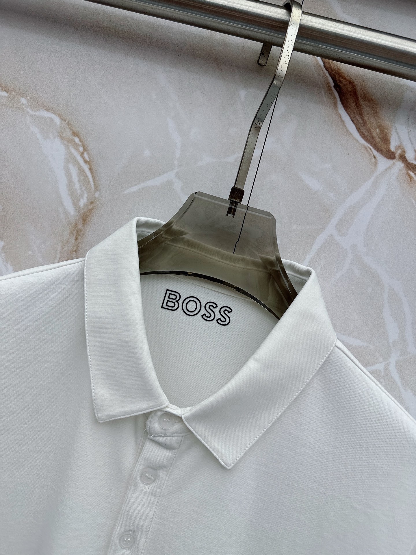 boos  2026ss夏季新品，男士免烫抗速干商务短袖POLO衫，贸易公司渠道稀出，领先GW发售！夏季