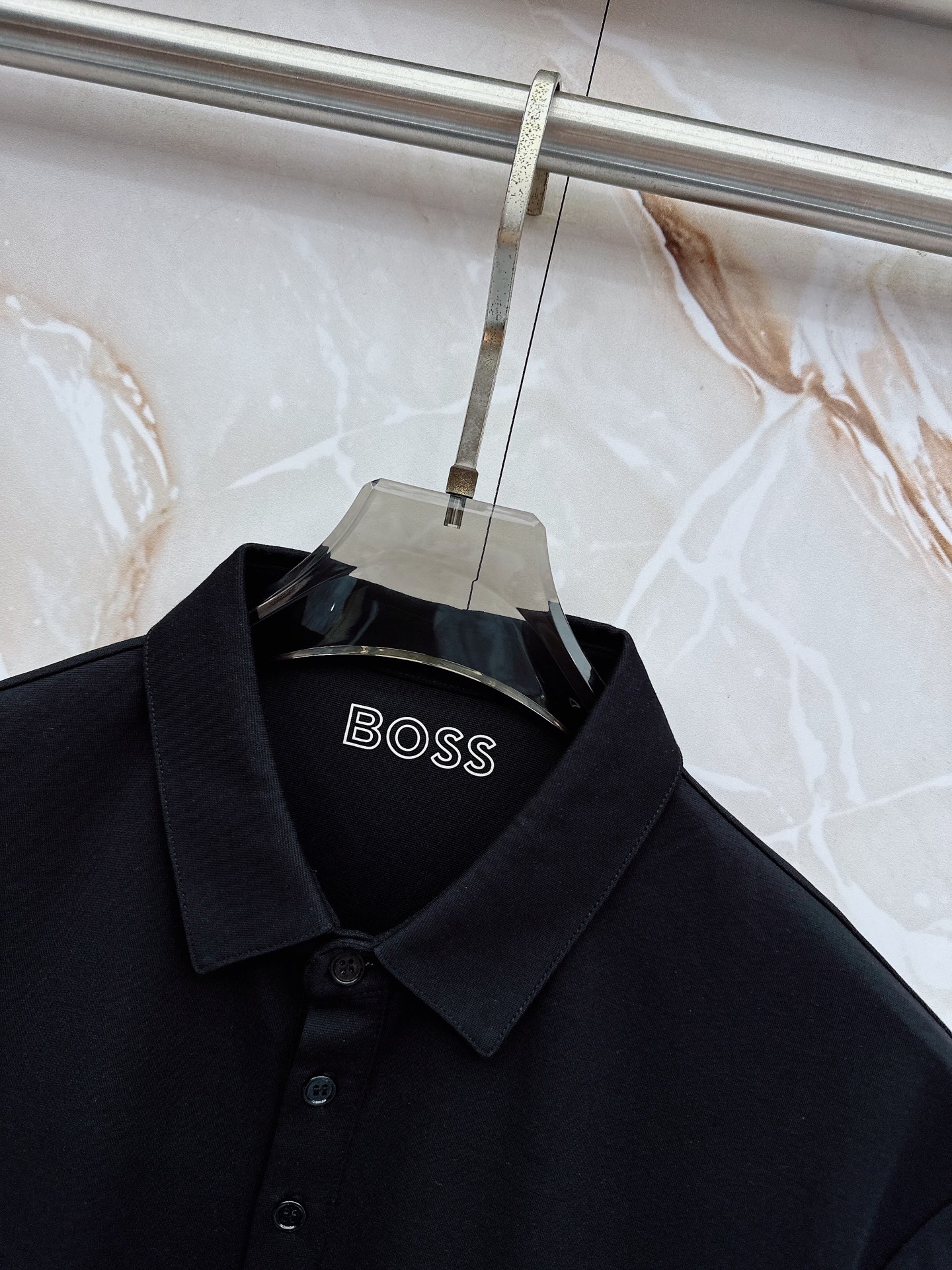 boos  2026ss夏季新品，男士免烫抗速干商务短袖POLO衫，贸易公司渠道稀出，领先GW发售！夏季