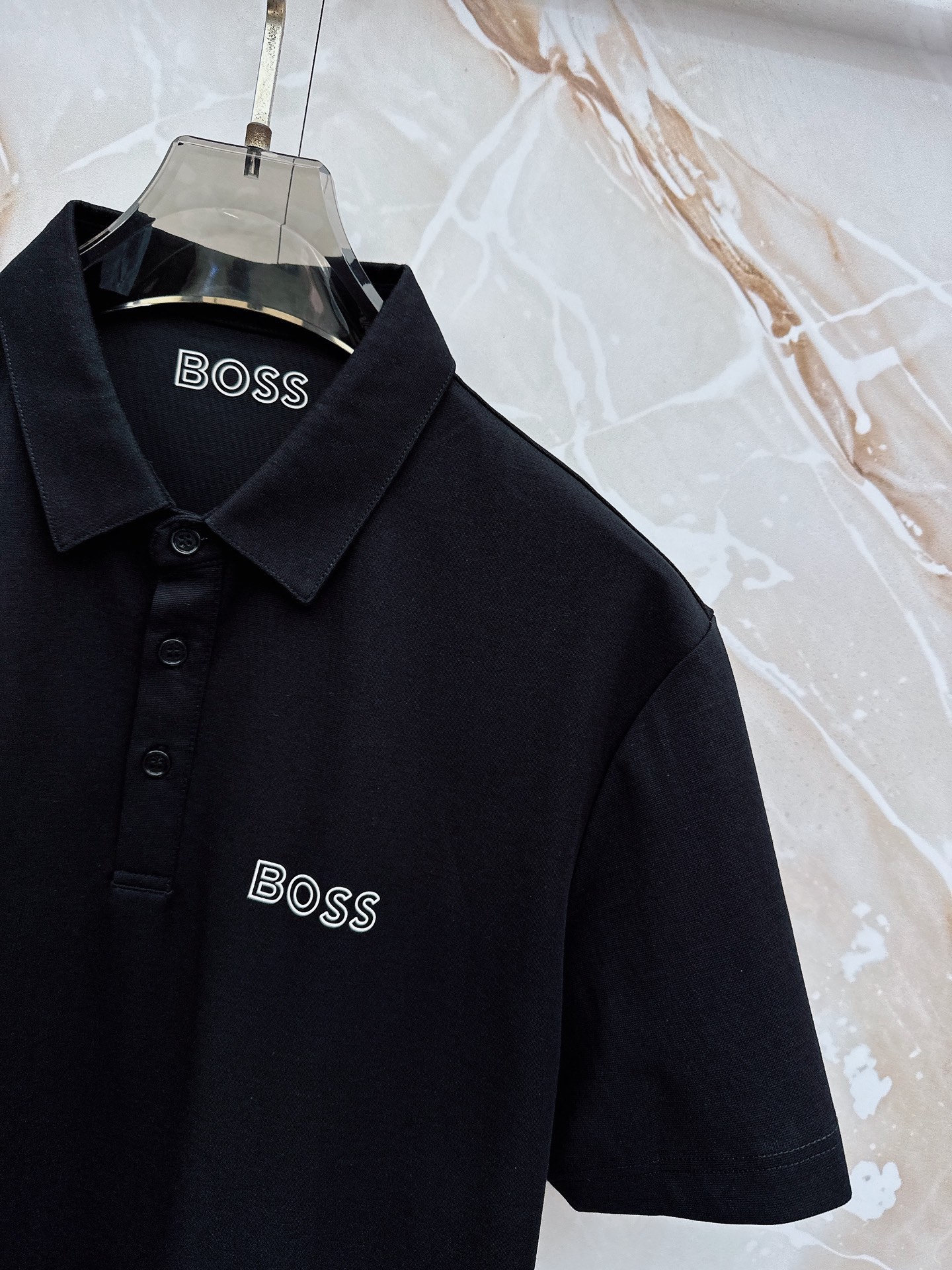 boos  2026ss夏季新品，男士免烫抗速干商务短袖POLO衫，贸易公司渠道稀出，领先GW发售！夏季