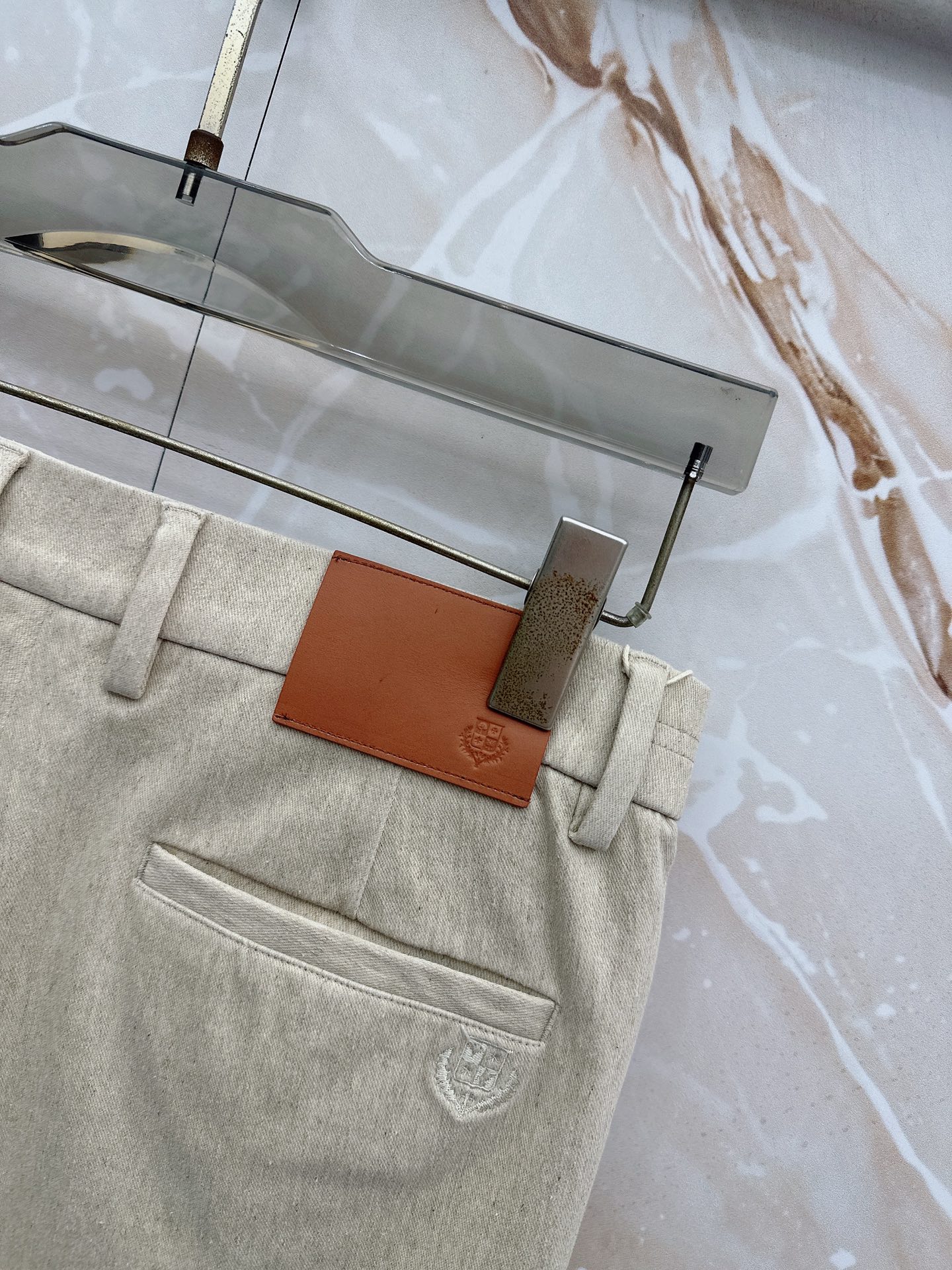 Loro Piana 春夏最新款休闲裤 独家定制发售 原版定制 客供五金辅料 原单品质 进口客供定制面料
