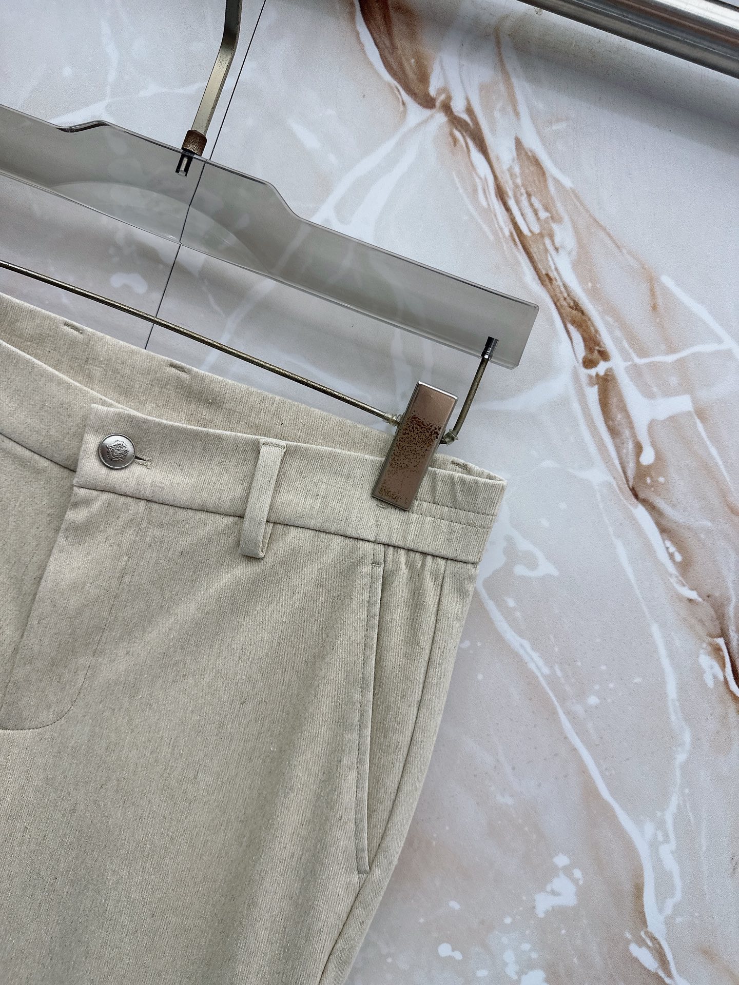 Loro Piana 春夏最新款休闲裤 独家定制发售 原版定制 客供五金辅料 原单品质 进口客供定制面料