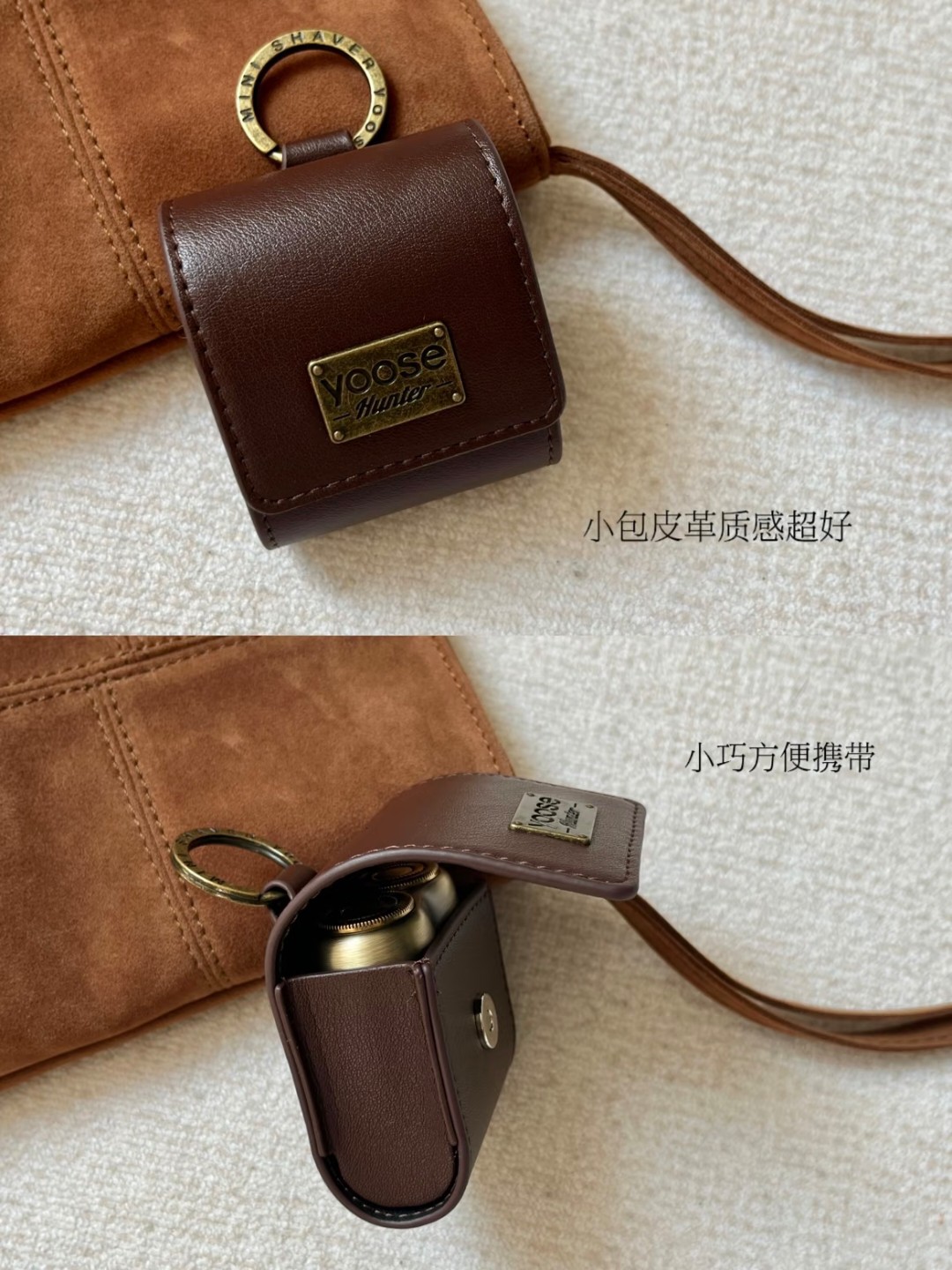 范思哲 Versace 高定典藏经典高奢皮具手袋托特包斜挎包女包 #B9A349F4 9